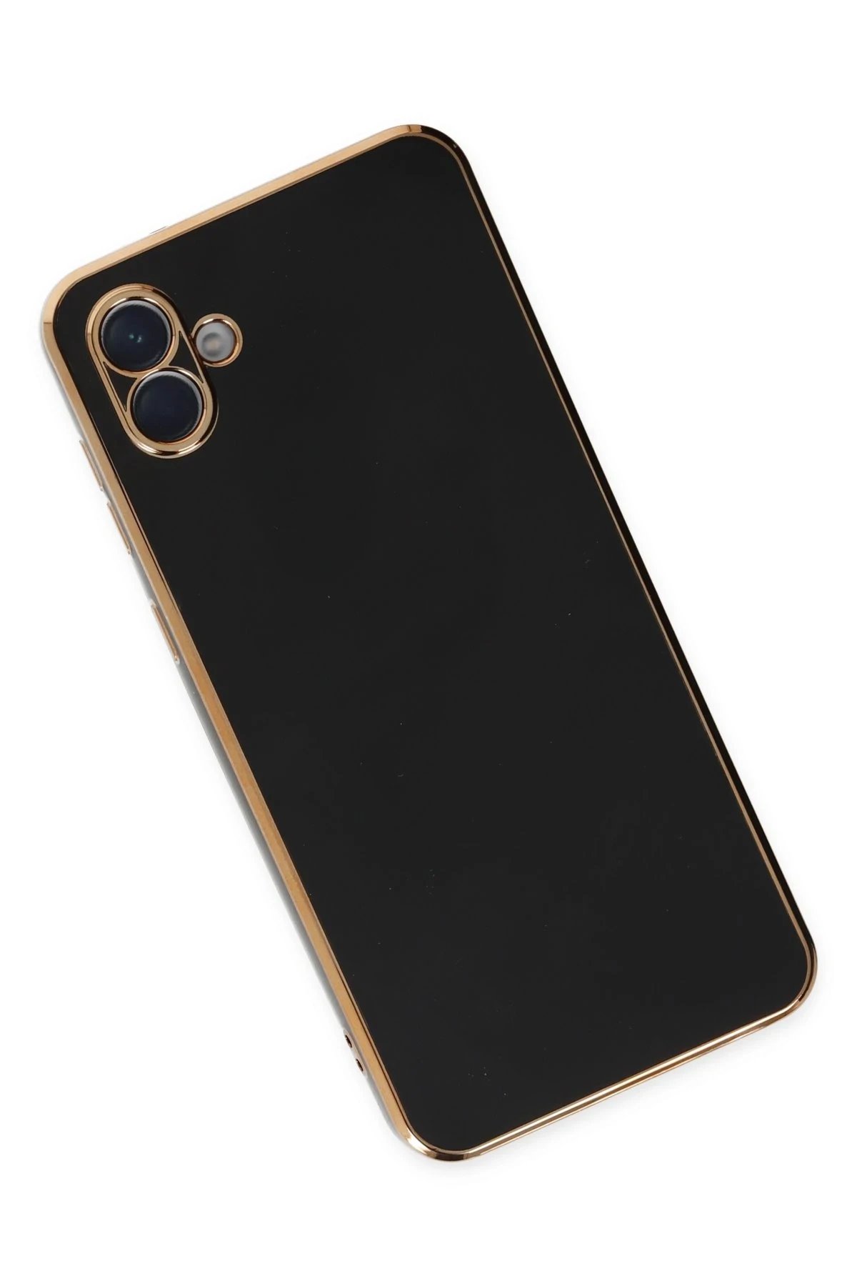 Newface Samsung Galaxy A04E Kılıf Volet Silikon - Siyah