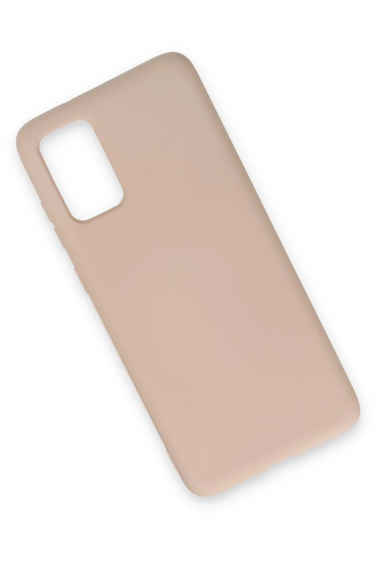 Newface Samsung Galaxy S20 Plus Kılıf Nano içi Kadife Silikon - Pudra