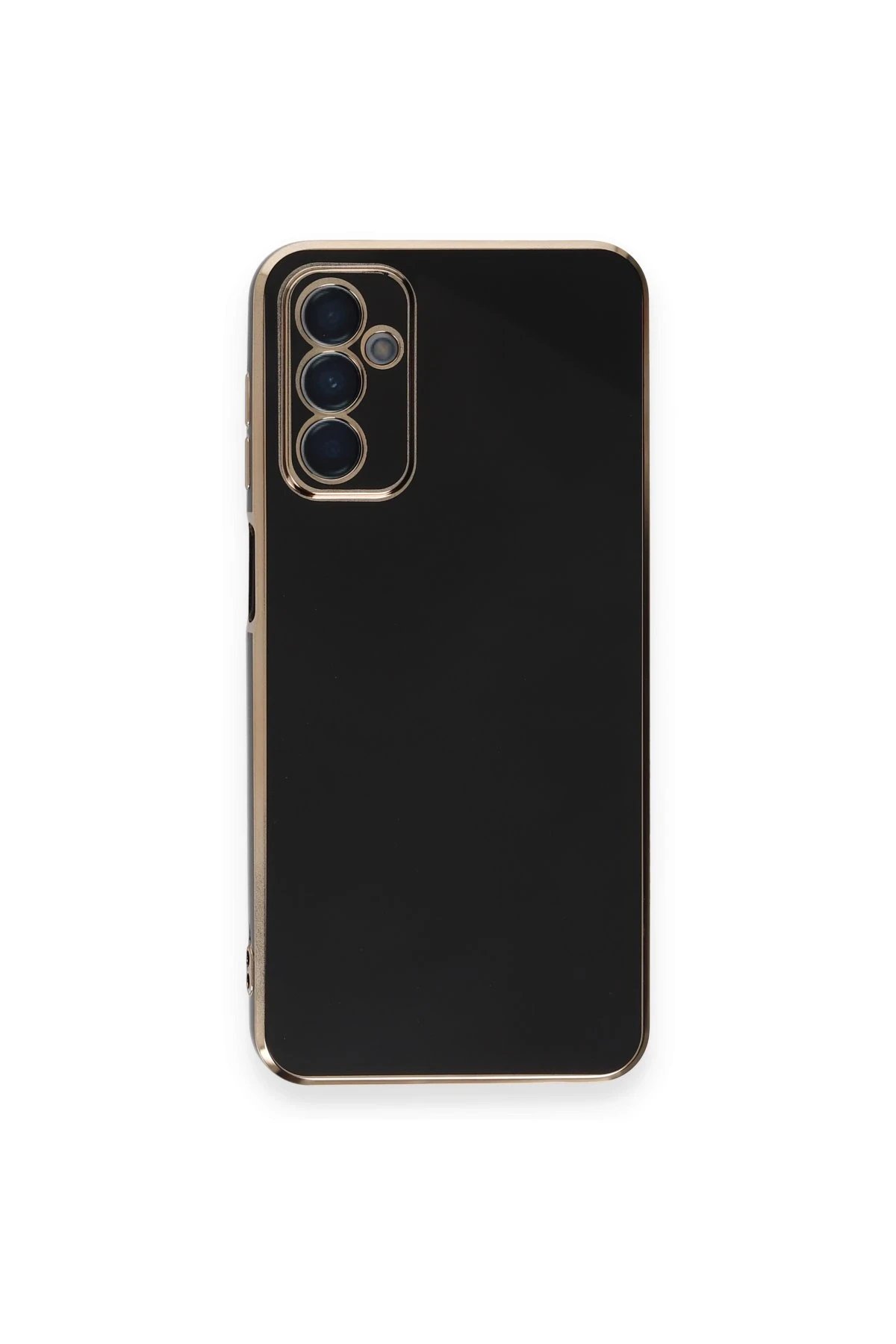 Newface Samsung Galaxy A14 4G Kılıf Volet Silikon - Siyah