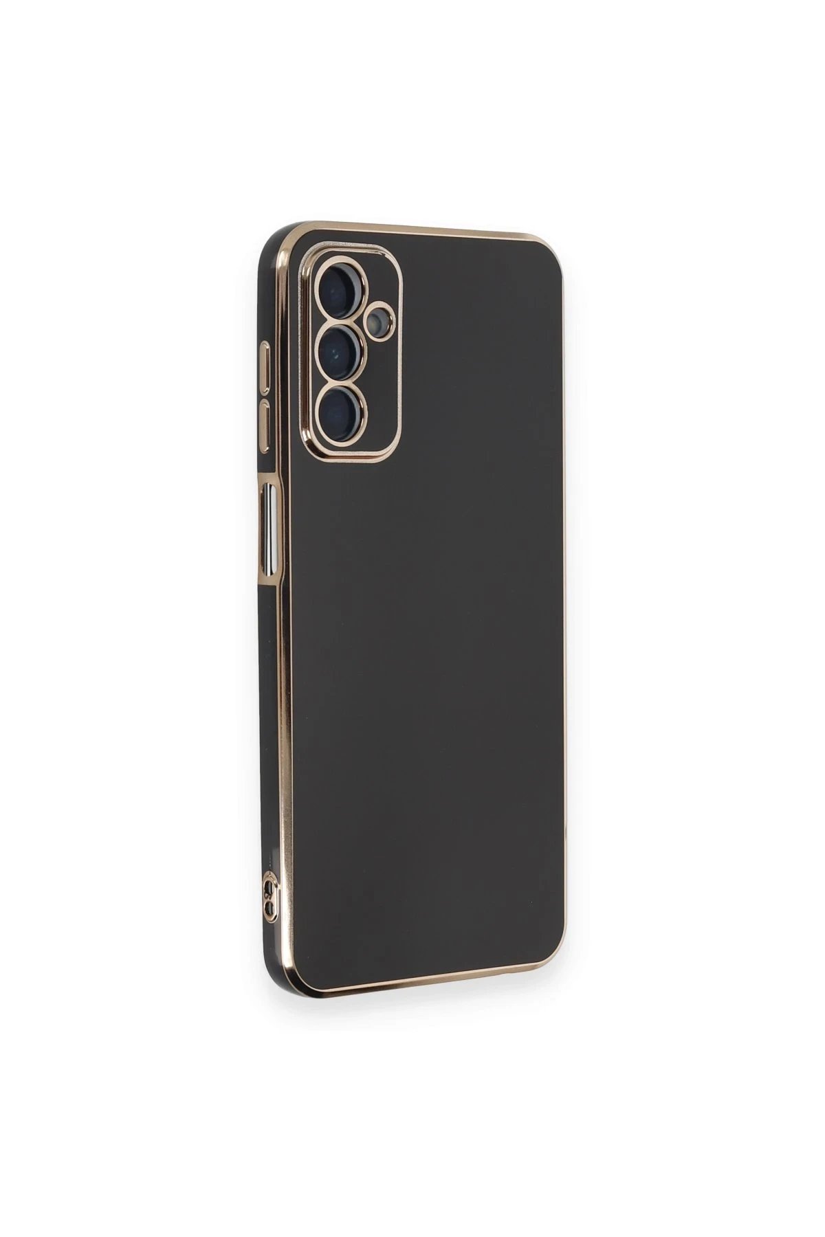 Newface Samsung Galaxy A14 4G Kılıf Volet Silikon - Siyah