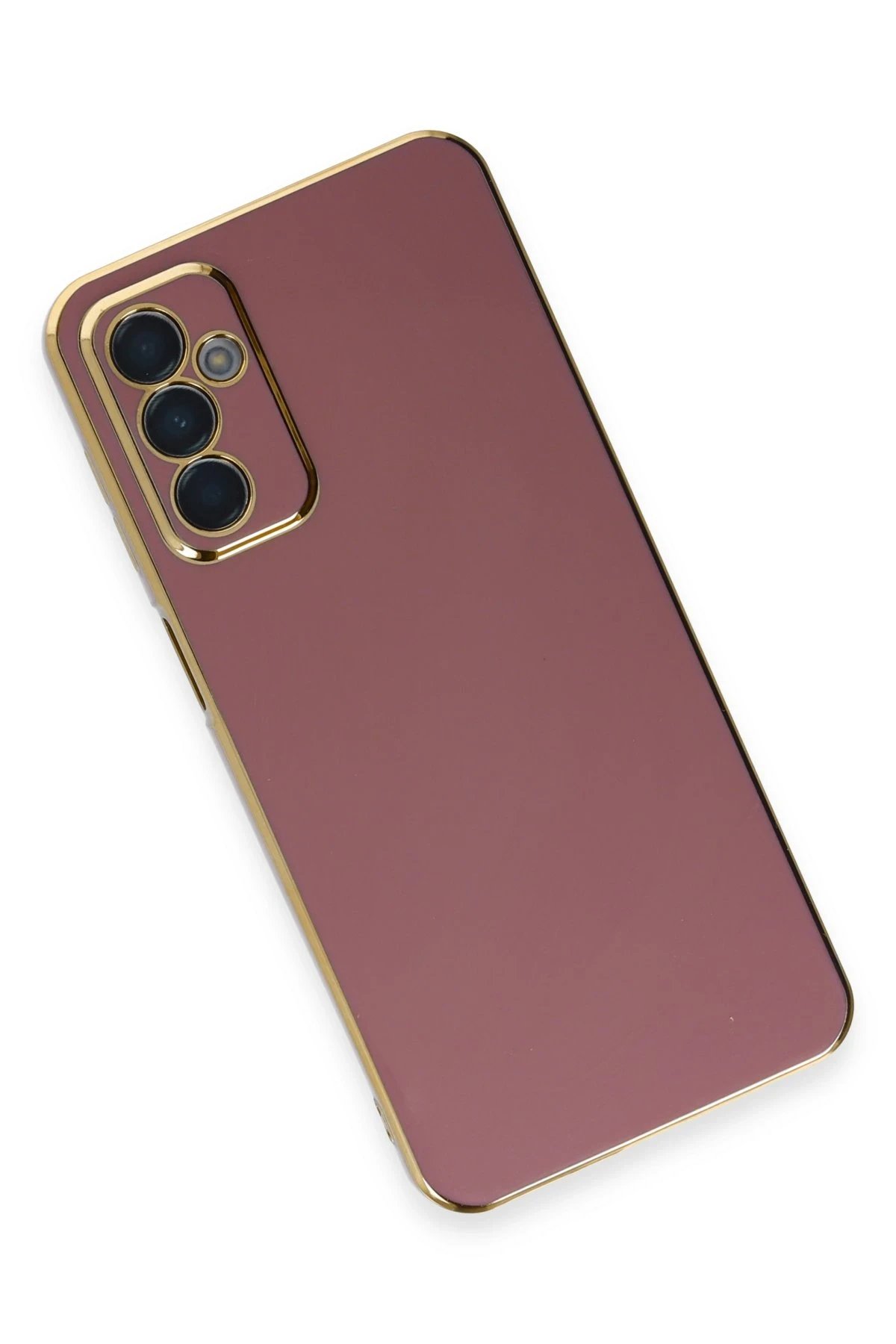 Newface Samsung Galaxy A14 4G Kılıf Volet Silikon - Kırmızı