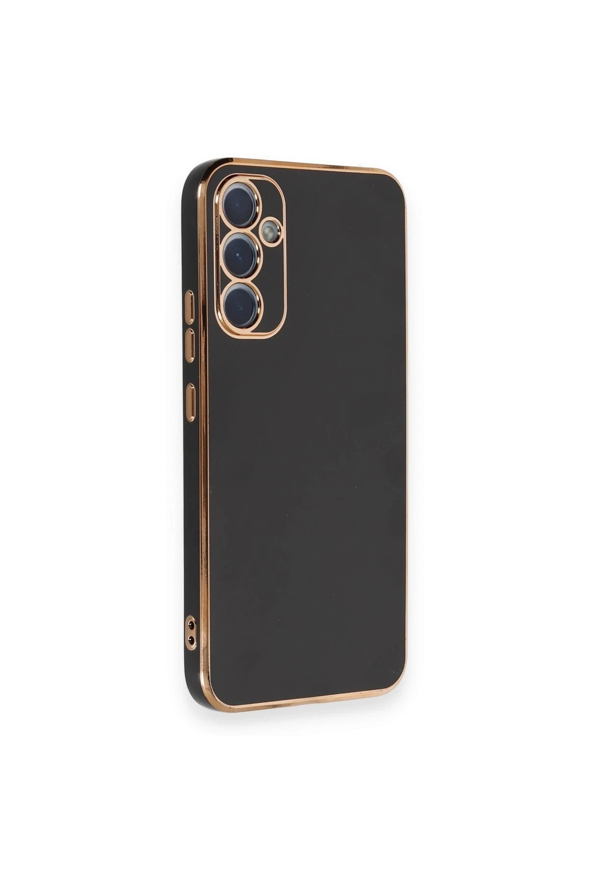 Newface Samsung Galaxy A34 5G Kılıf Volet Silikon - Siyah