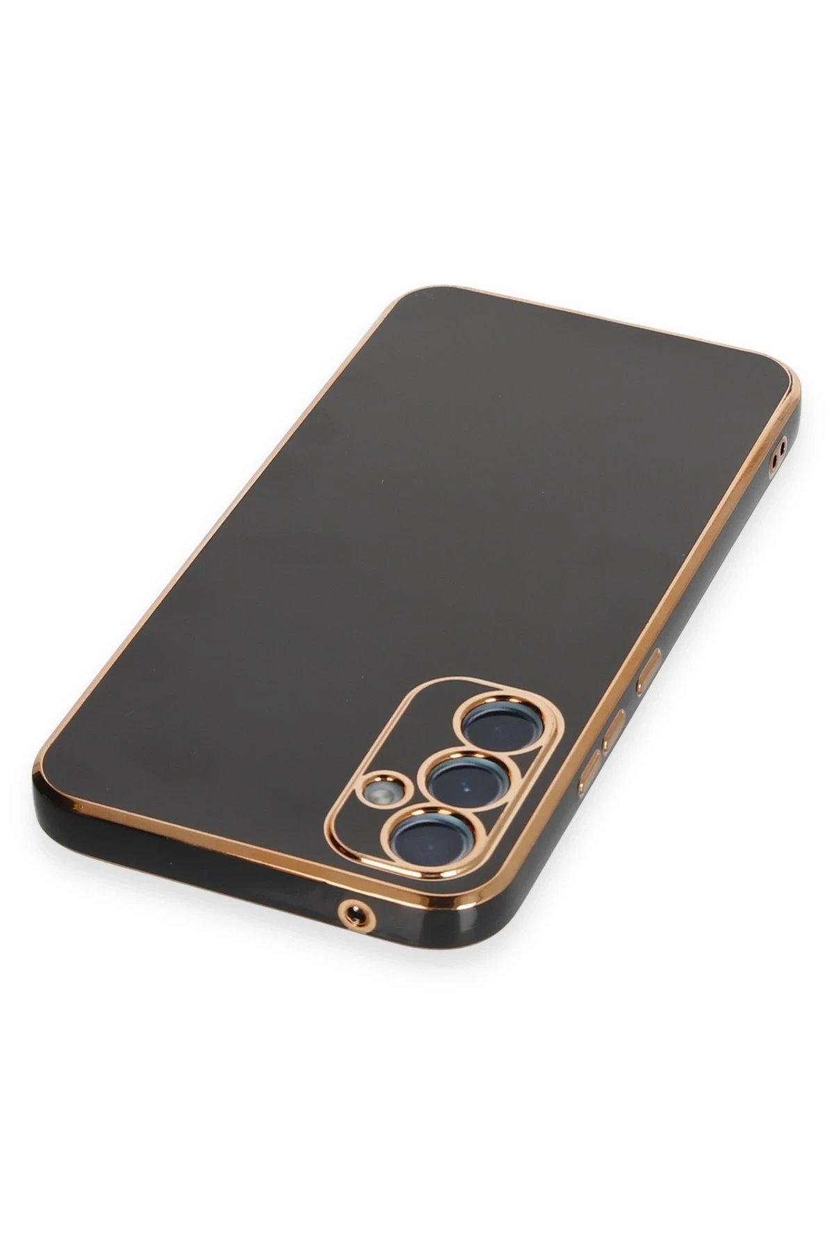 Newface Samsung Galaxy A34 5G Kılıf Volet Silikon - Siyah