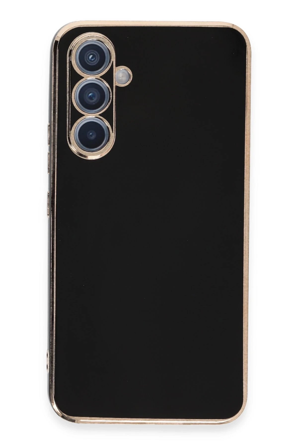 Newface Samsung Galaxy A54 5G Kılıf Volet Silikon - Siyah