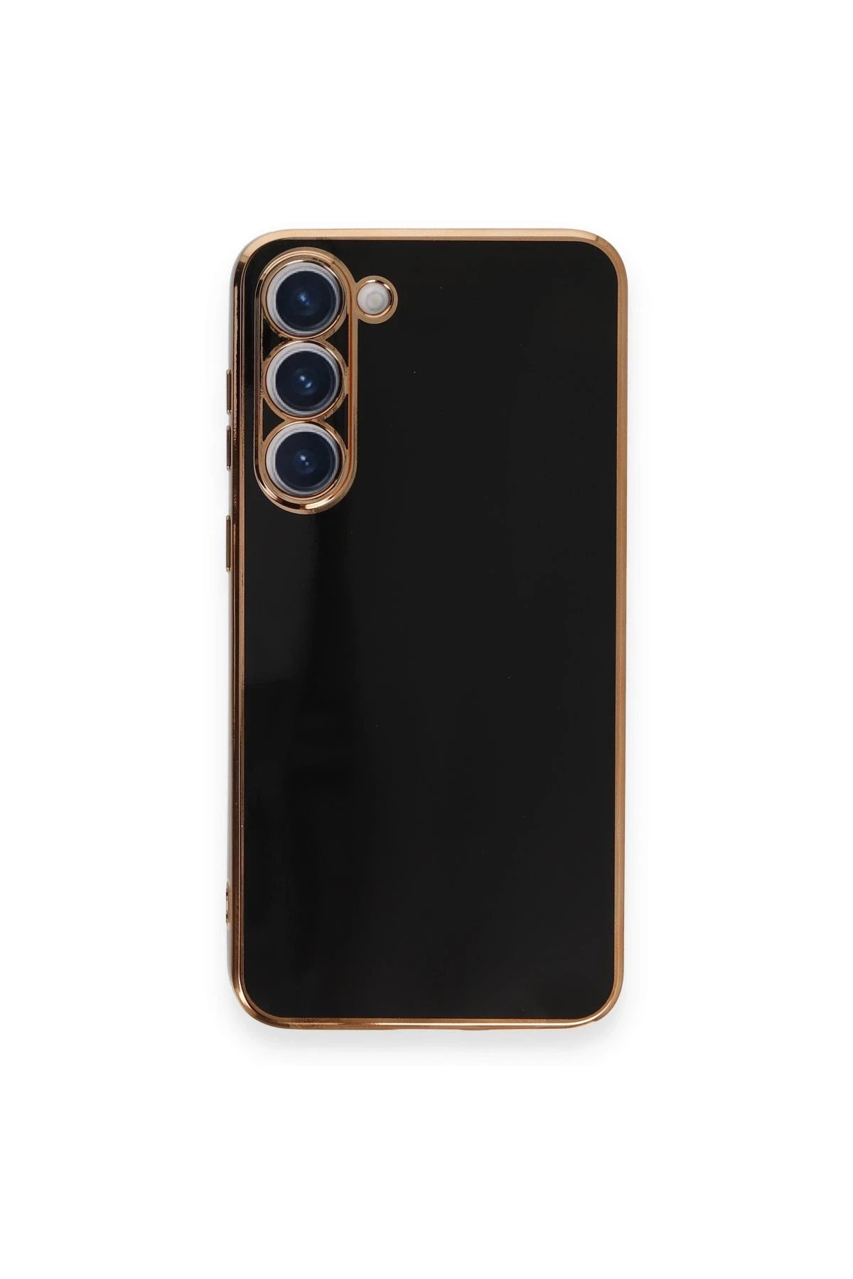 Newface Samsung Galaxy S23 Plus Kılıf Volet Silikon - Siyah