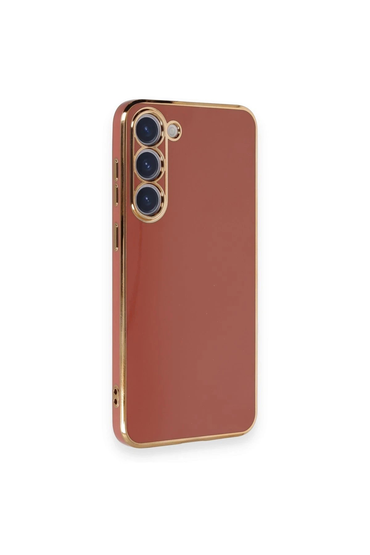 Newface Samsung Galaxy S23 Plus Kılıf Volet Silikon - Kırmızı