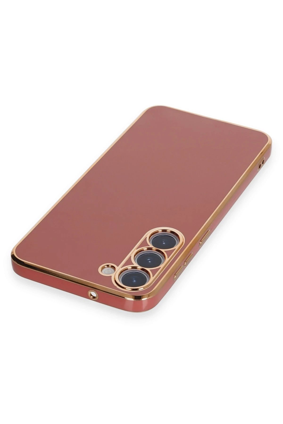 Newface Samsung Galaxy S23 Plus Kılıf Volet Silikon - Kırmızı