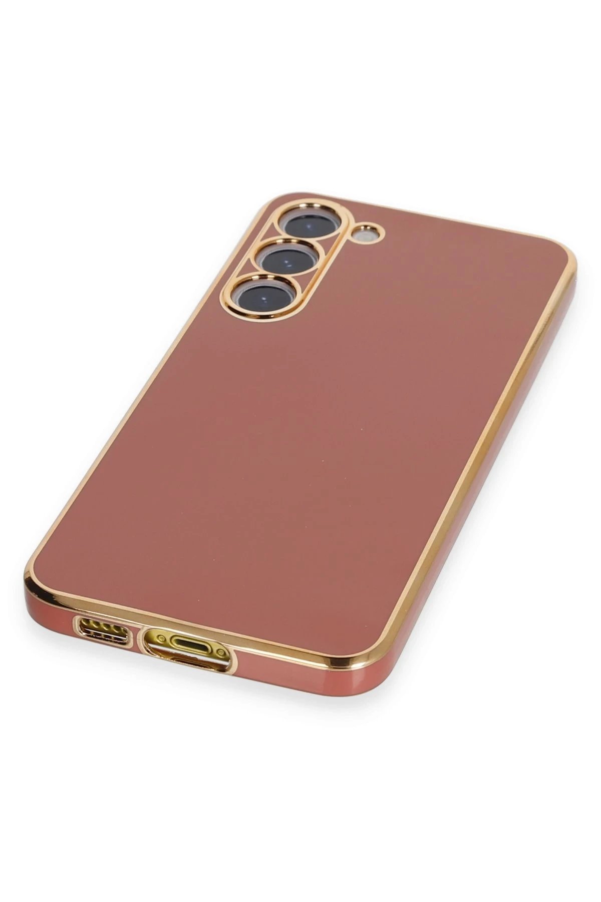 Newface Samsung Galaxy S23 Plus Kılıf Volet Silikon - Kırmızı