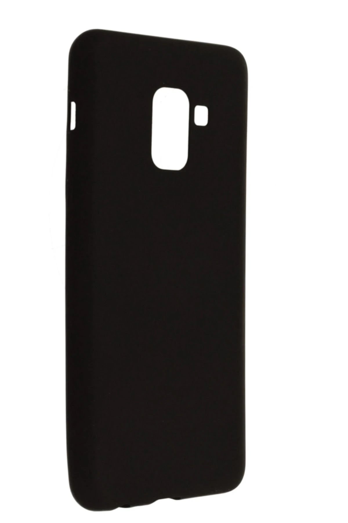 Newface Samsung Galaxy A8 2018 Kılıf First Silikon - Siyah