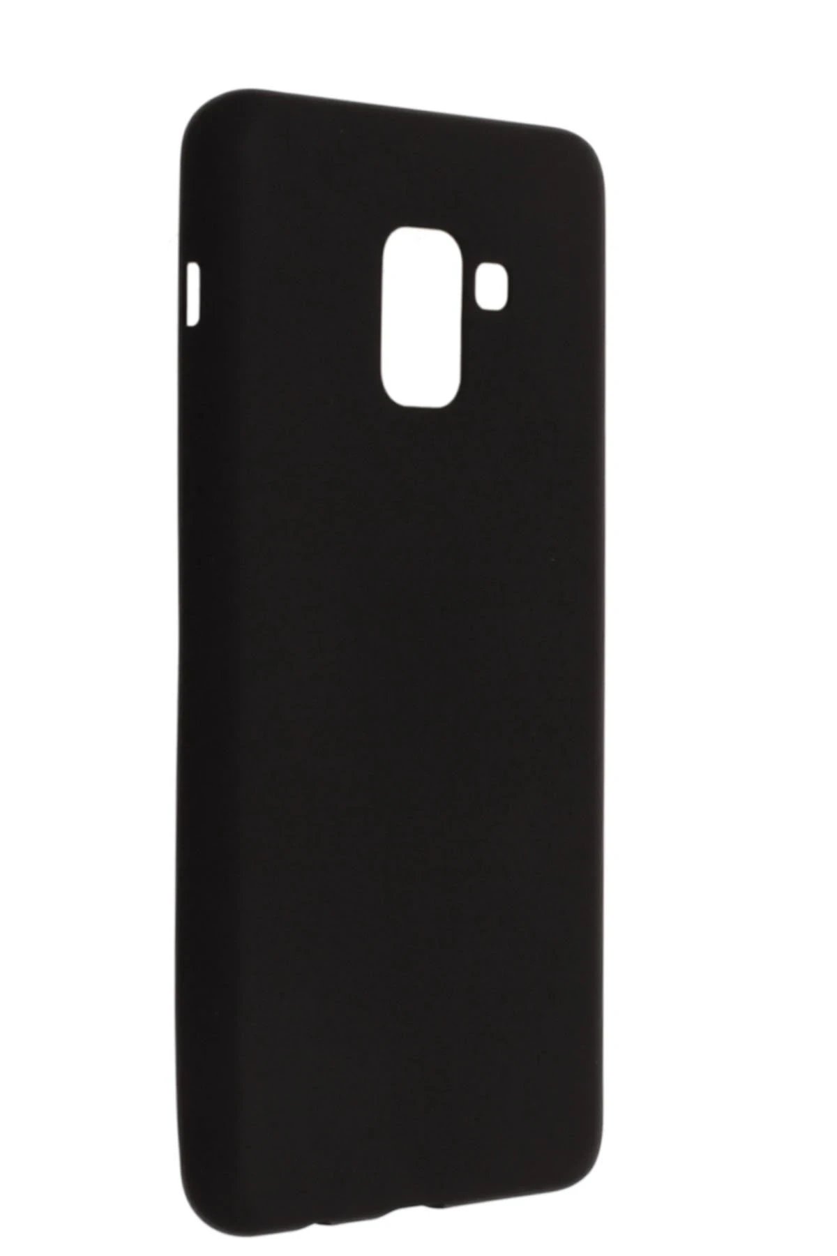 Newface Samsung Galaxy A8 Plus 2018 Kılıf First Silikon - Siyah