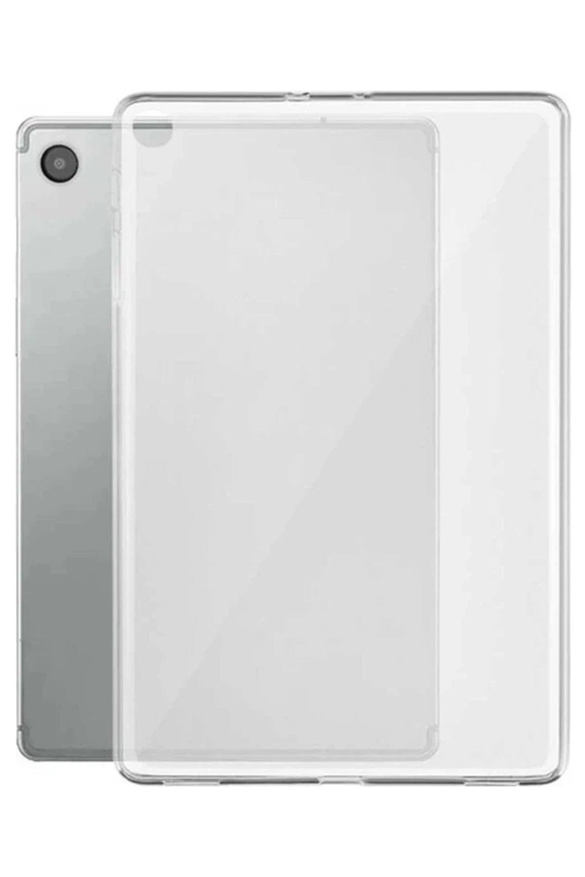 Newface Samsung Galaxy X200 Tab A8 10.5 Kılıf Tablet Şeffaf Silikon - Şeffaf