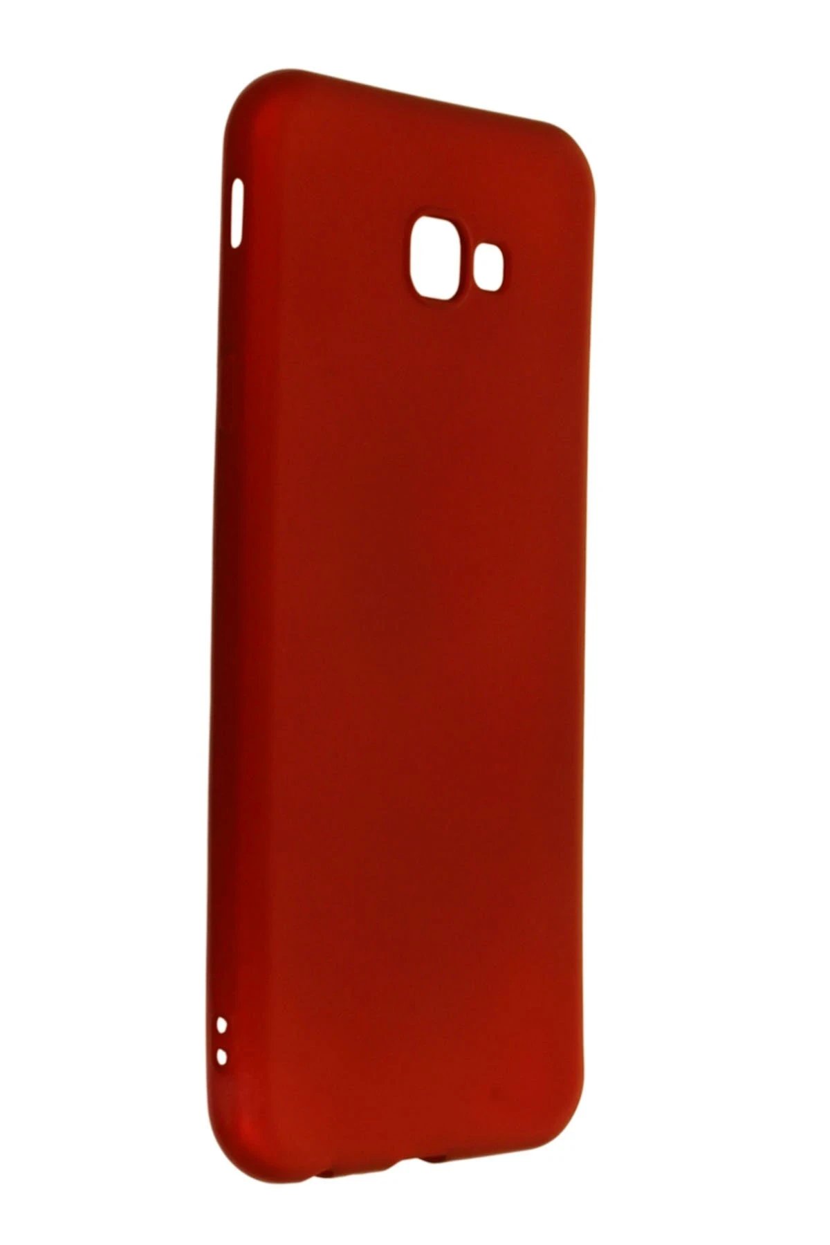 Newface Samsung Galaxy J4 Plus Kılıf First Silikon - Bordo