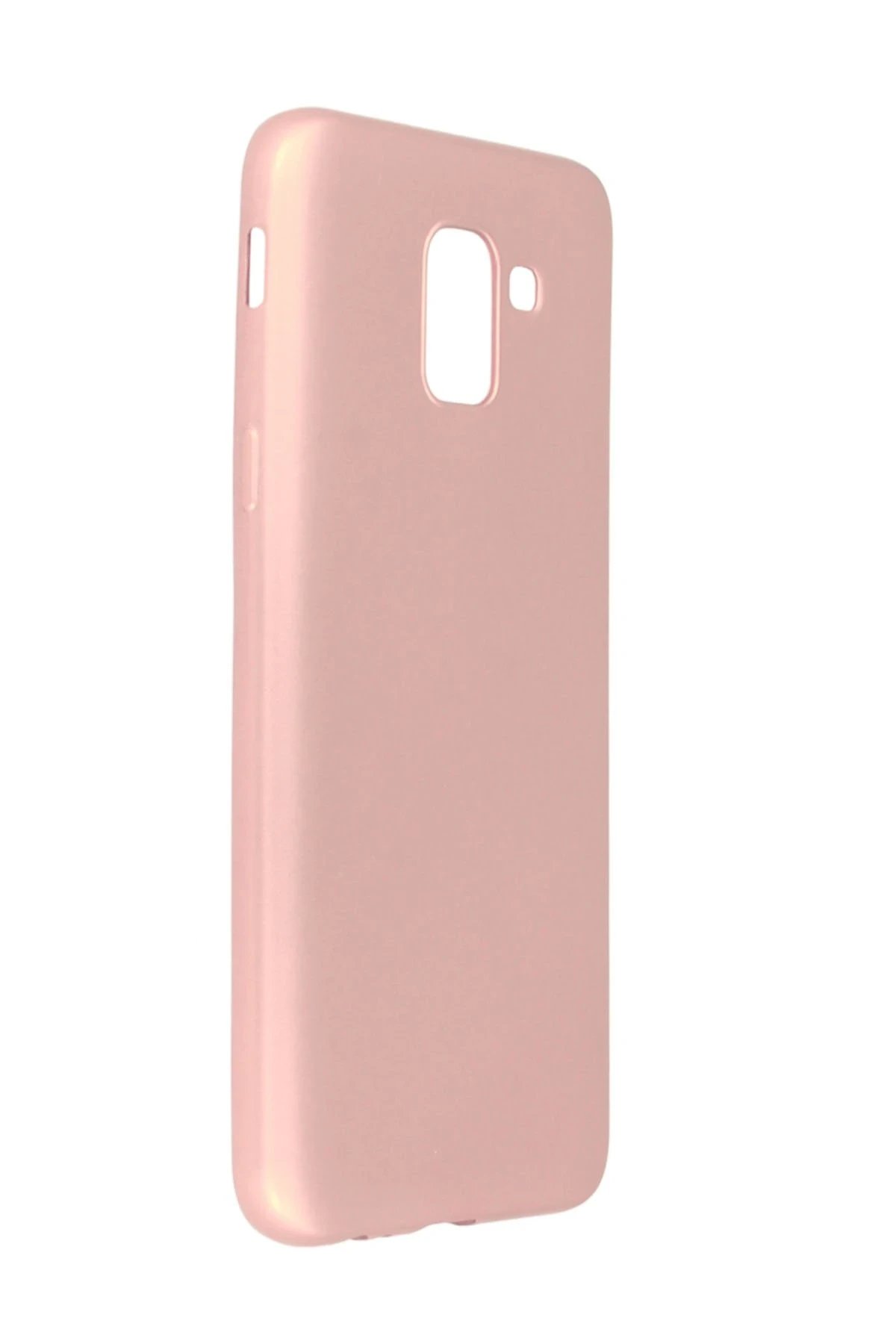 Newface Samsung Galaxy J6 Kılıf First Silikon - Rose Gold