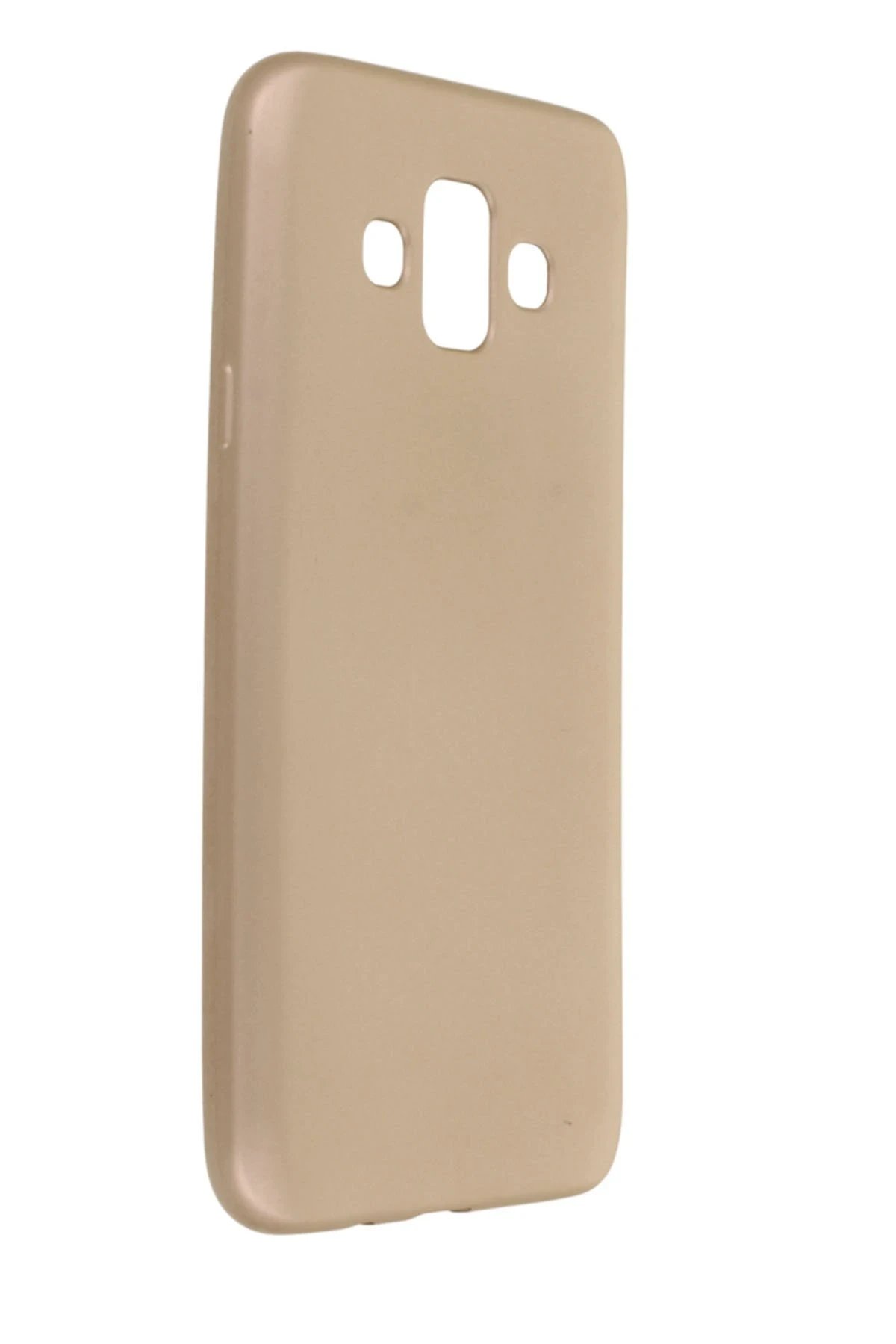 Newface Samsung Galaxy J7 Duo Kılıf First Silikon - Gold