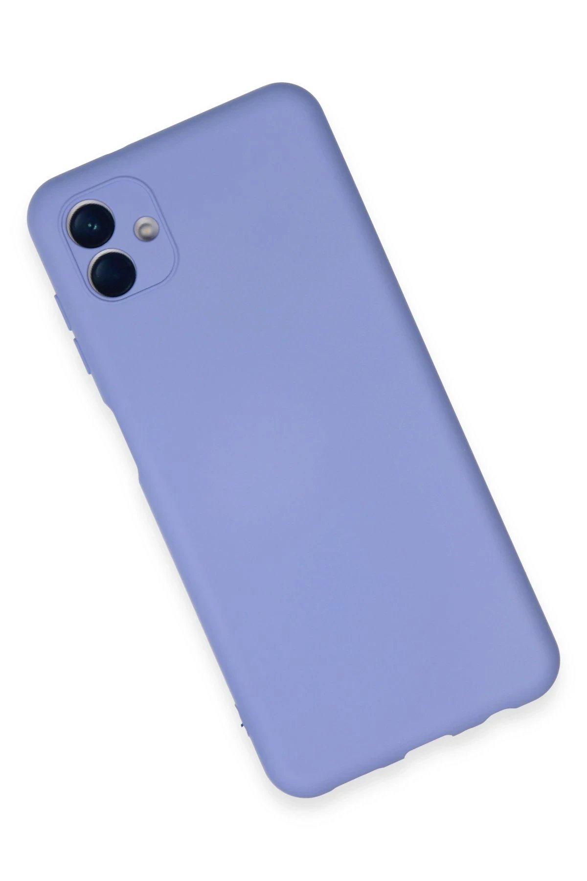 Newface Samsung Galaxy A04E Kılıf Nano içi Kadife Silikon - Lila