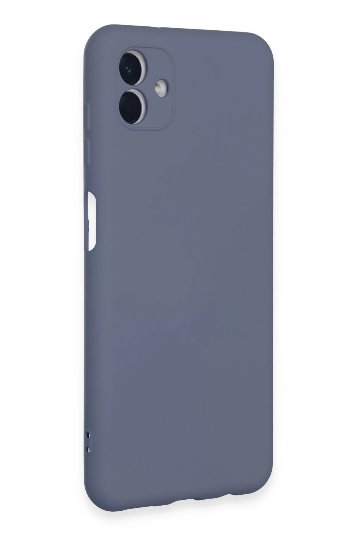 Newface Samsung Galaxy A04E Kılıf Nano içi Kadife Silikon - Gri