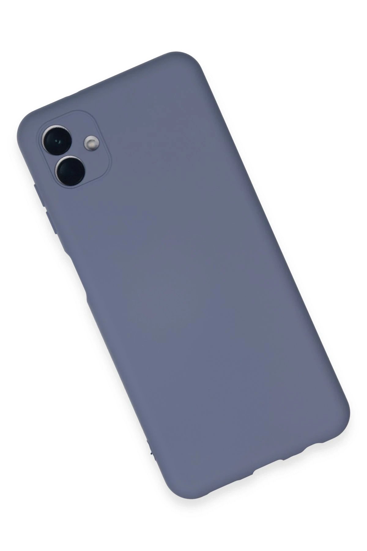 Newface Samsung Galaxy A04E Kılıf Nano içi Kadife Silikon - Gri