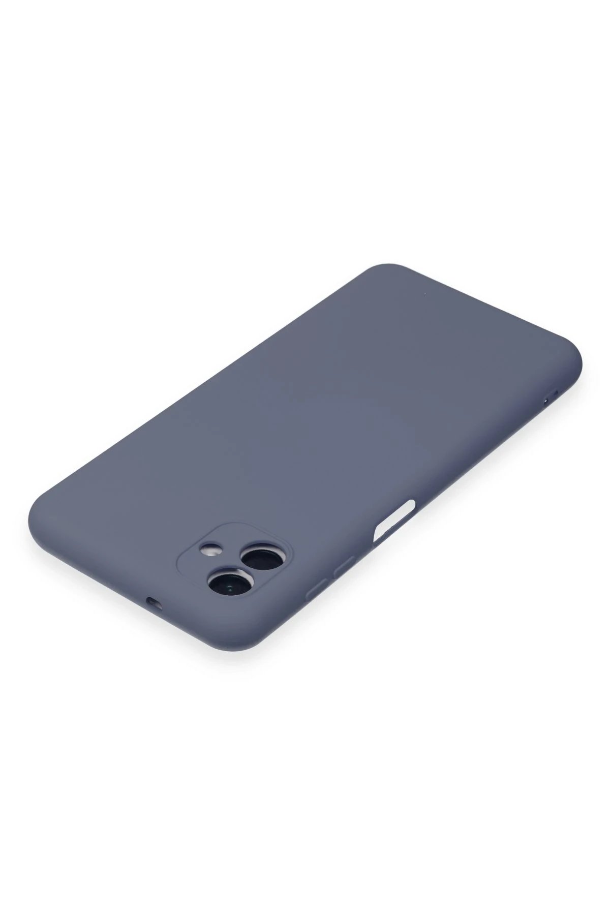 Newface Samsung Galaxy A04E Kılıf Nano içi Kadife Silikon - Gri