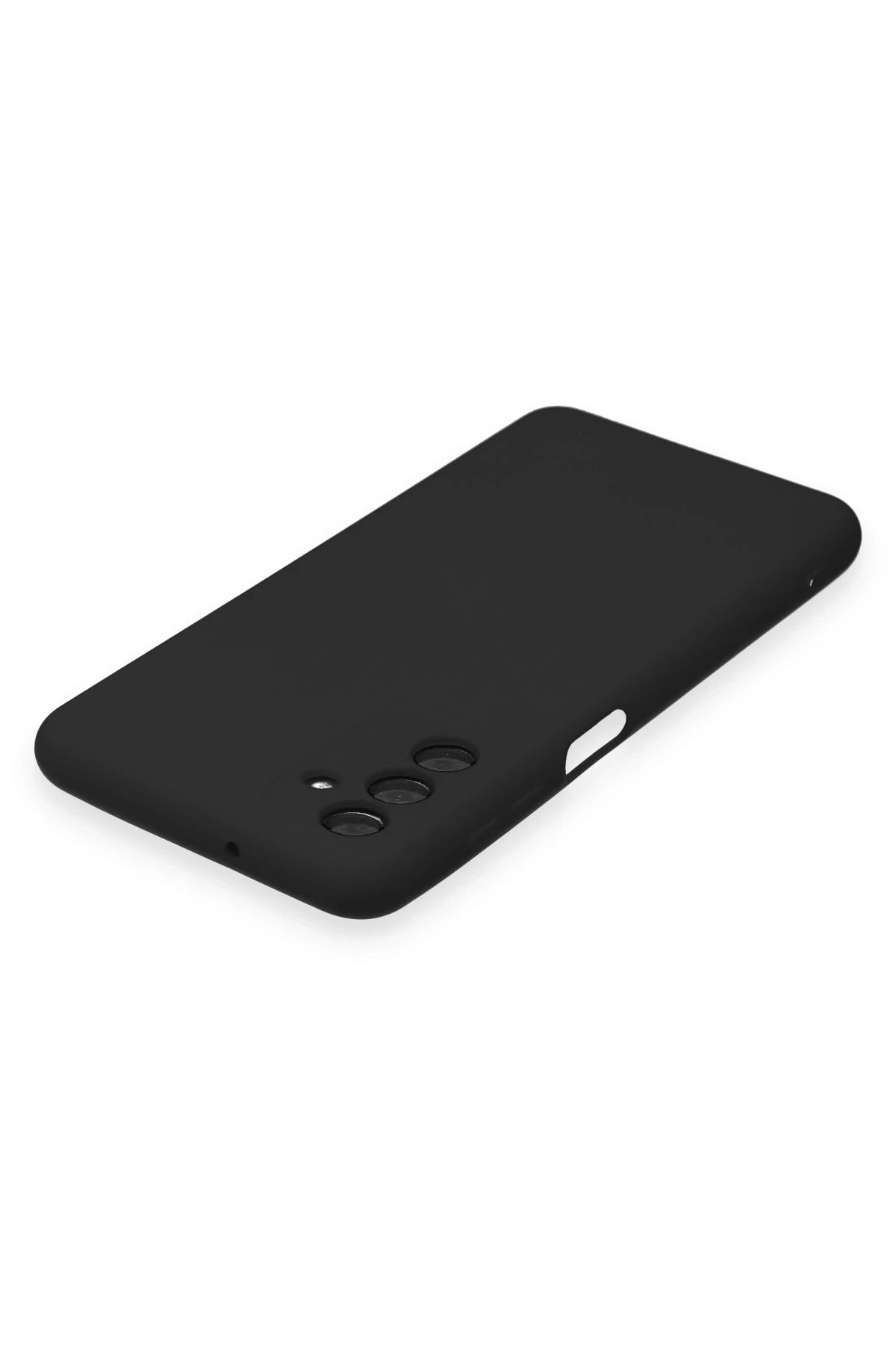 Newface Samsung Galaxy A14 4G Kılıf Nano içi Kadife Silikon - Siyah