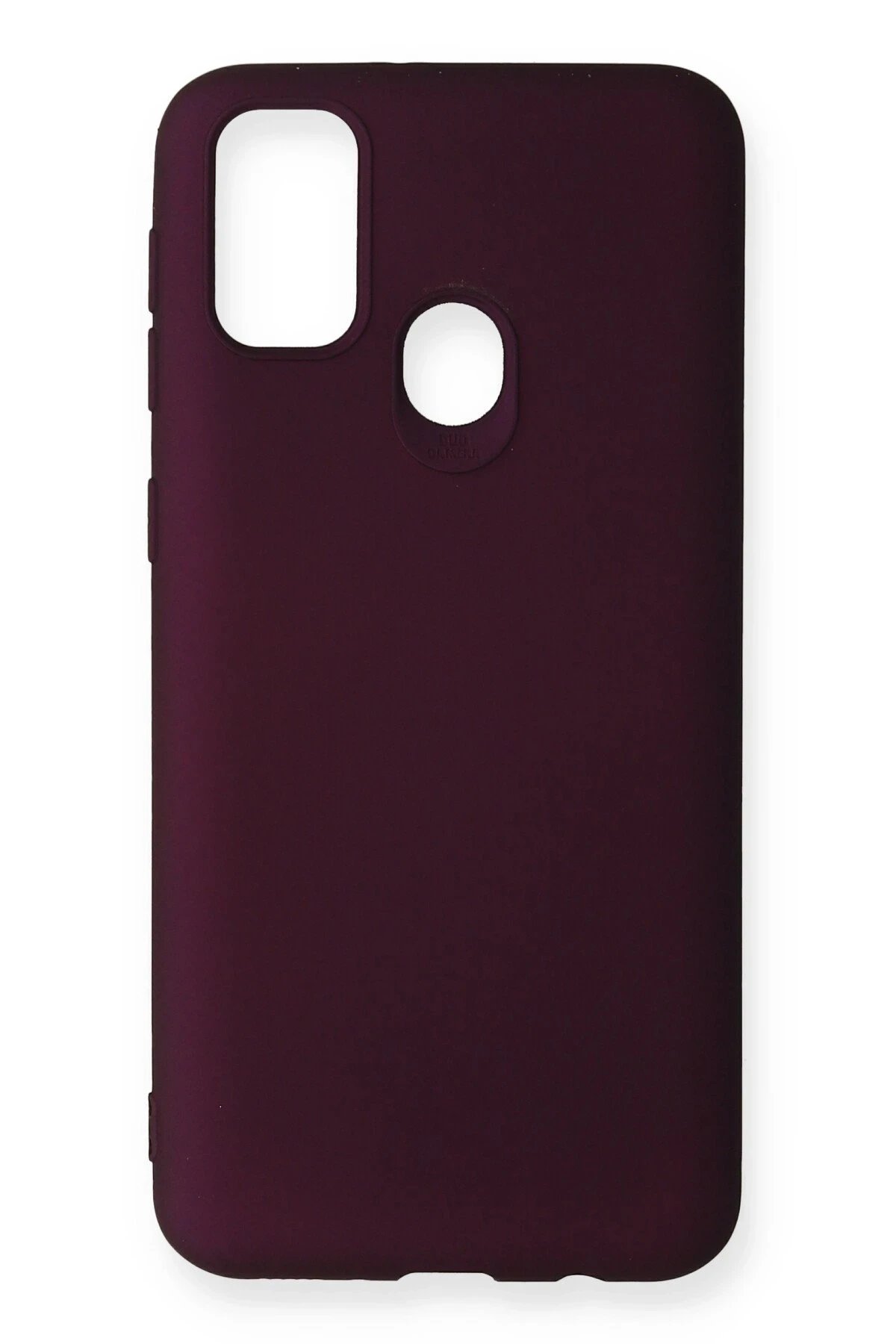 Newface Samsung Galaxy M30S Kılıf First Silikon - Mürdüm