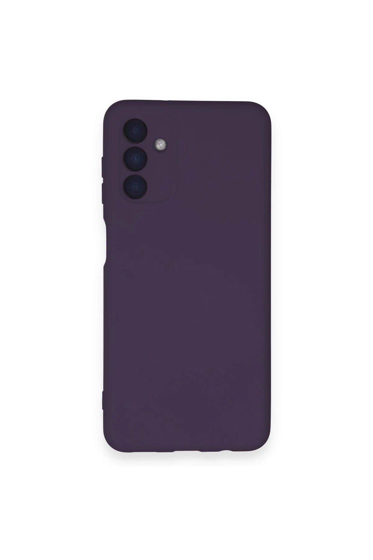 Newface Samsung Galaxy A14 4G Kılıf Nano içi Kadife Silikon - Mor