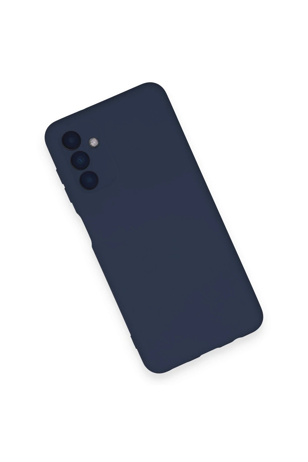 Newface Samsung Galaxy A14 4G Kılıf Nano içi Kadife Silikon - Lacivert