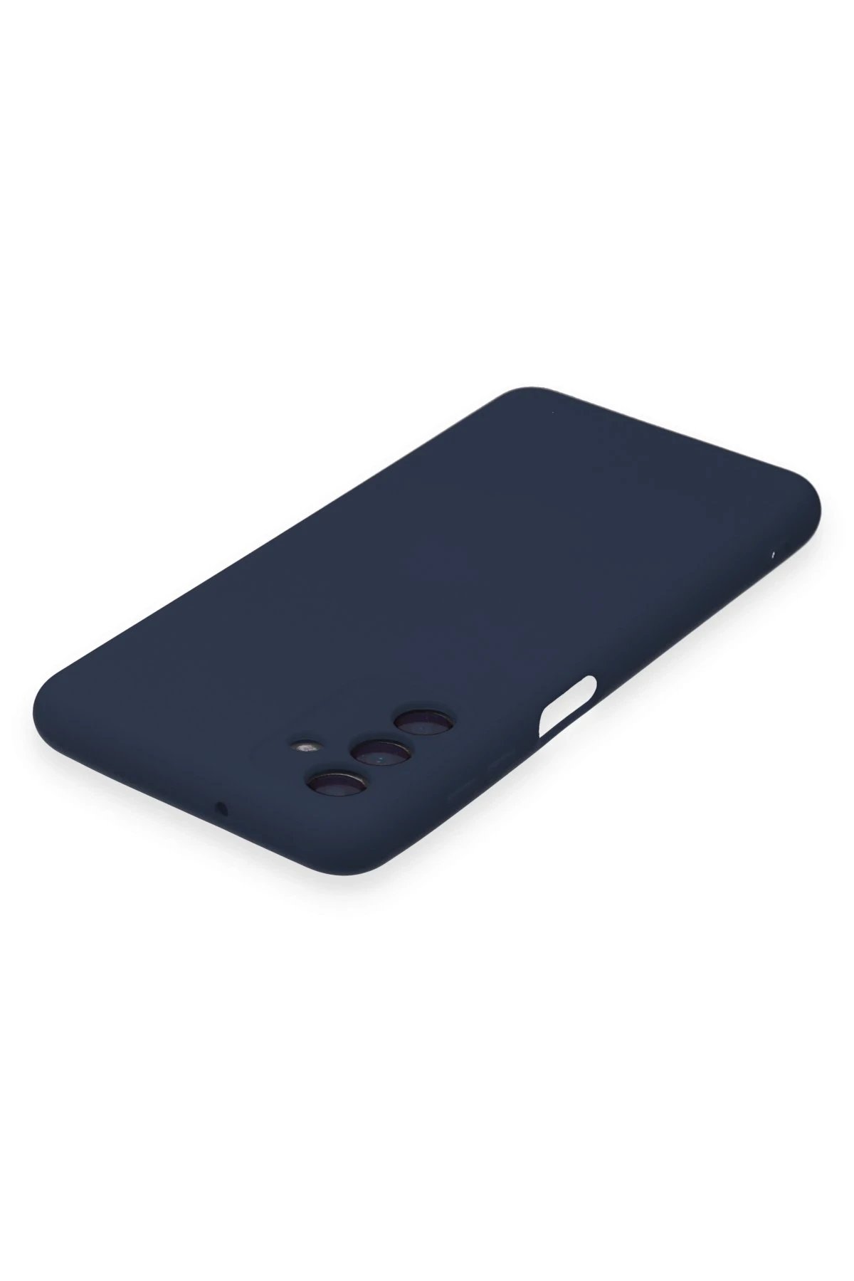 Newface Samsung Galaxy A14 4G Kılıf Nano içi Kadife Silikon - Lacivert