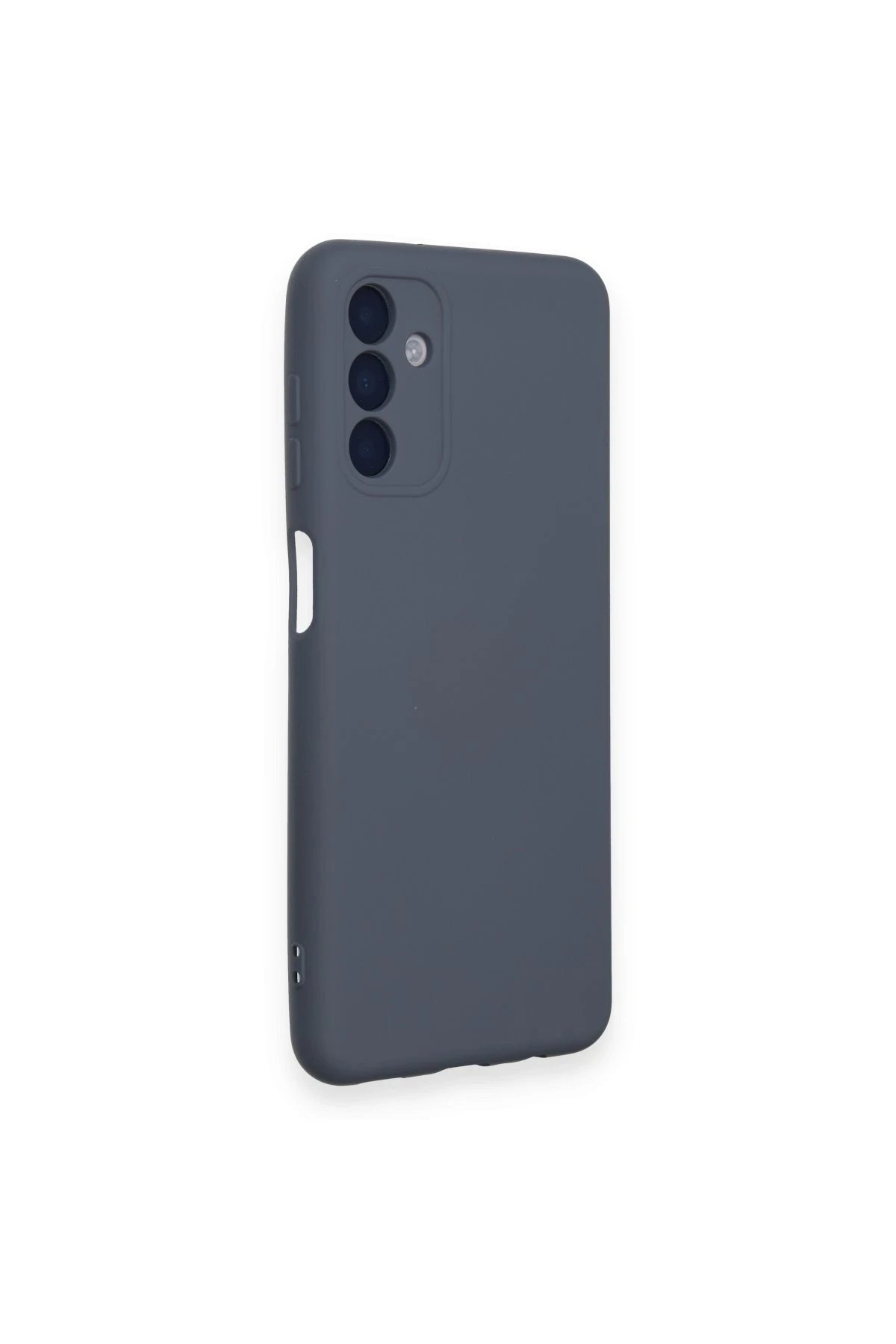 Newface Samsung Galaxy A14 4G Kılıf Nano içi Kadife Silikon - Gri