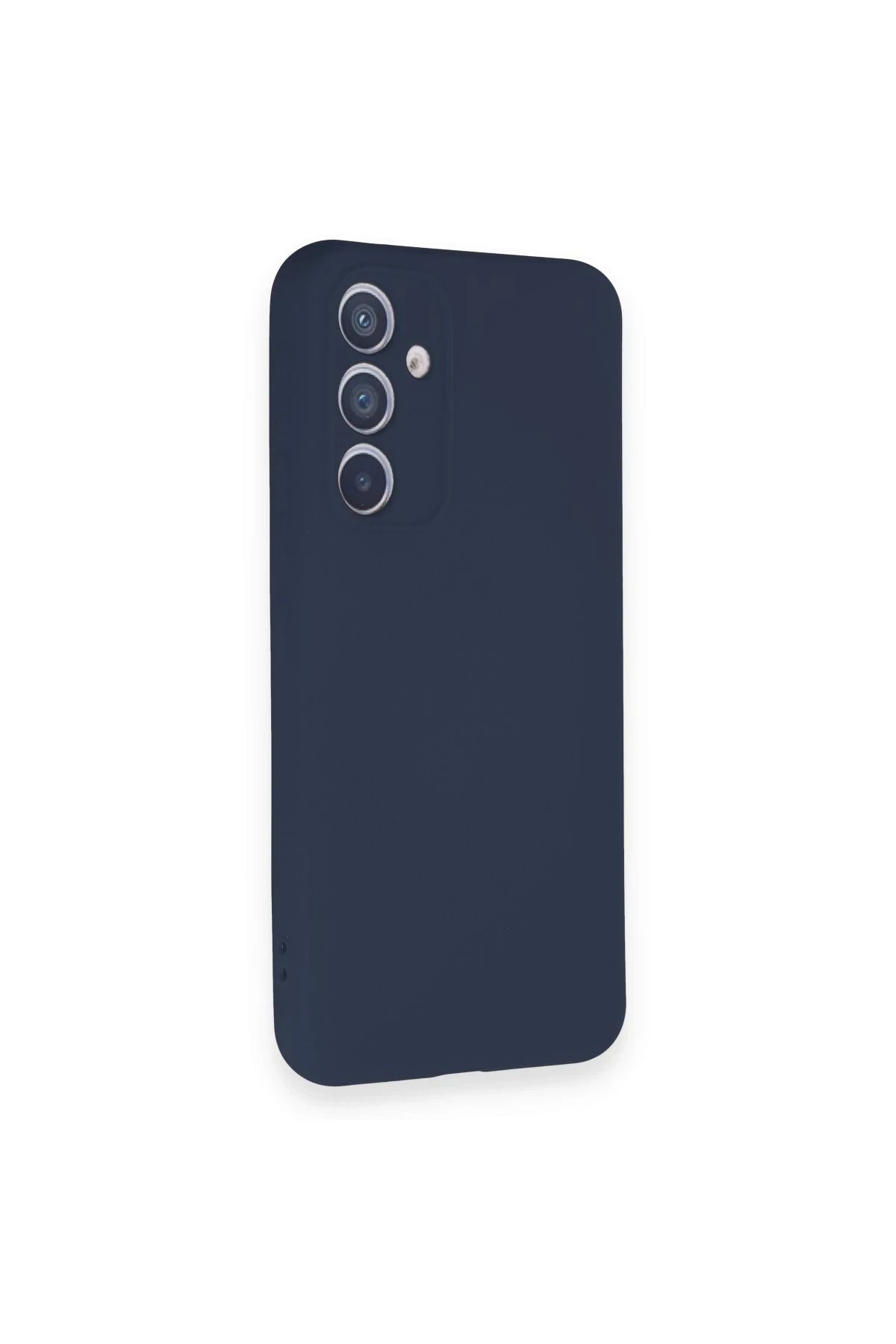 Newface Samsung Galaxy A34 5G Kılıf Nano içi Kadife Silikon - Lacivert