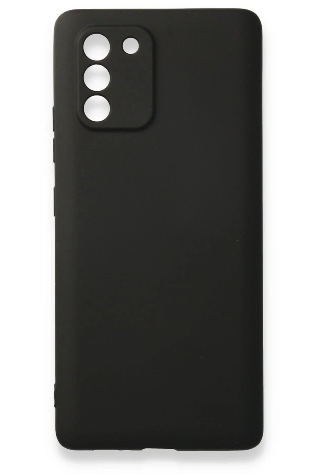 Newface Samsung Galaxy A91 / S10 Lite Kılıf First Silikon - Siyah