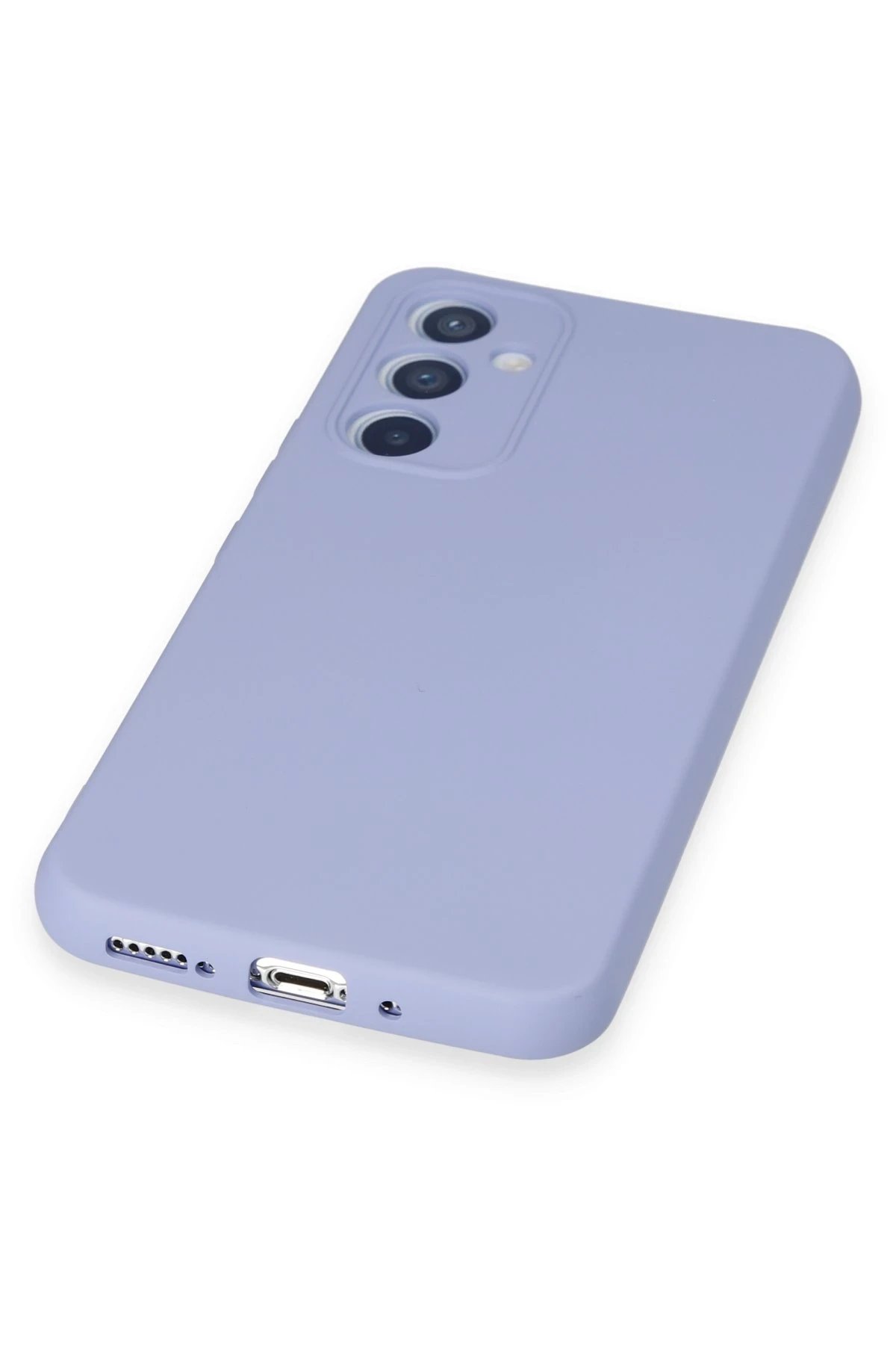 Newface Samsung Galaxy A54 5G Kılıf Nano içi Kadife Silikon - Lila