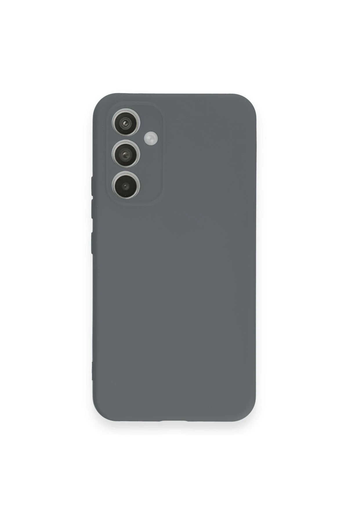 Newface Samsung Galaxy A54 5G Kılıf Nano içi Kadife Silikon - Gri