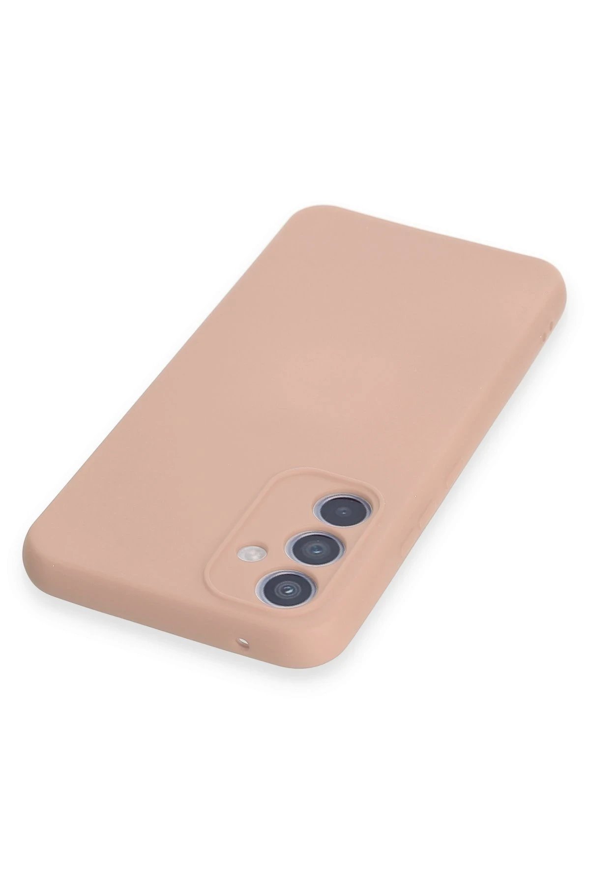 Newface Samsung Galaxy A54 5G Kılıf Nano içi Kadife Silikon - Pudra