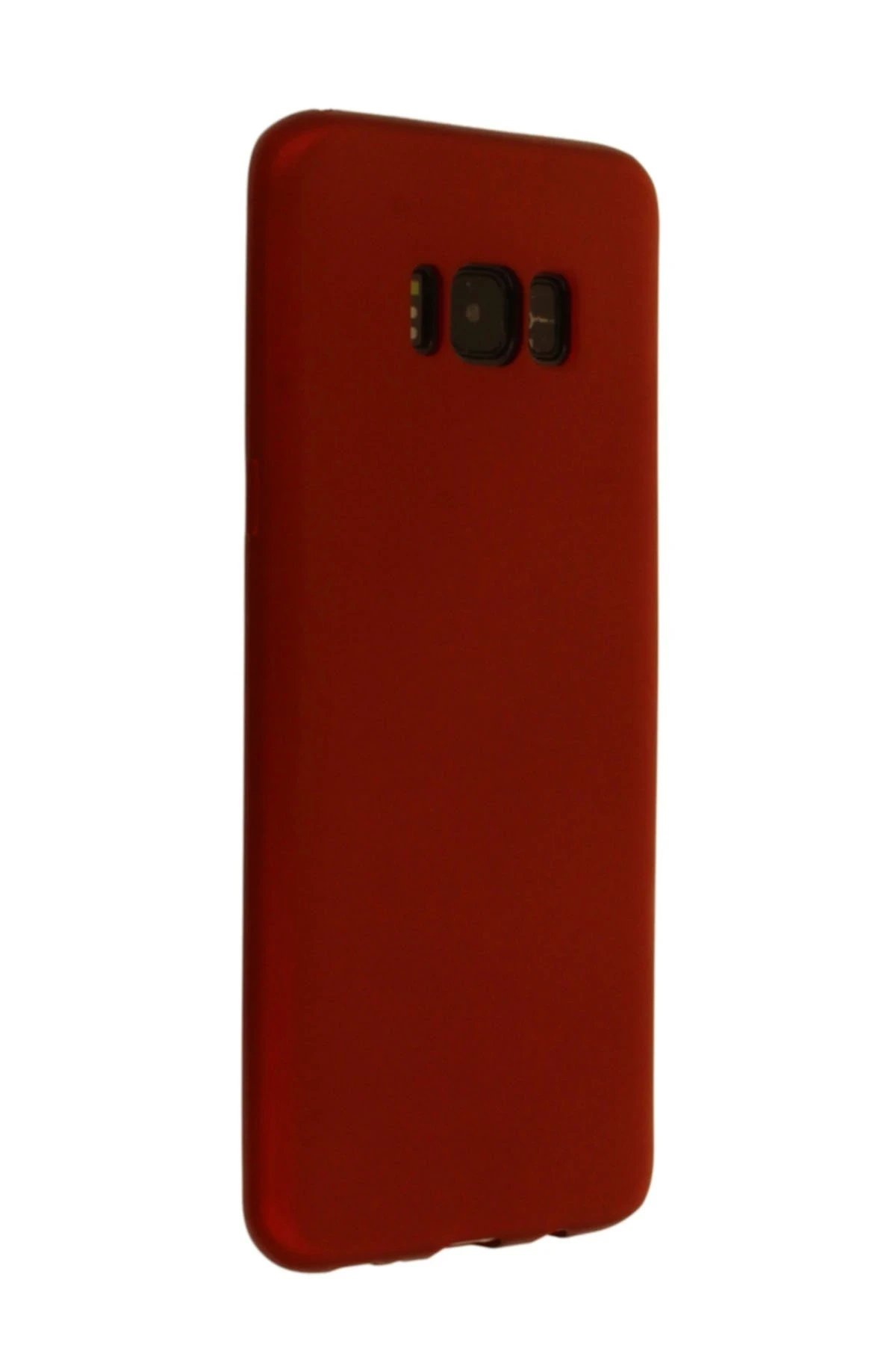 Newface Samsung Galaxy S8 Plus Kılıf First Silikon - Bordo