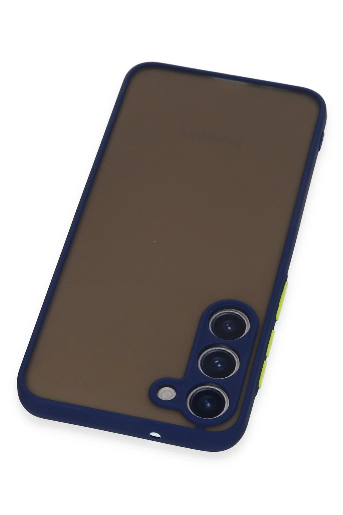 Newface Samsung Galaxy S23 Plus Kılıf Montreal Silikon Kapak - Lacivert