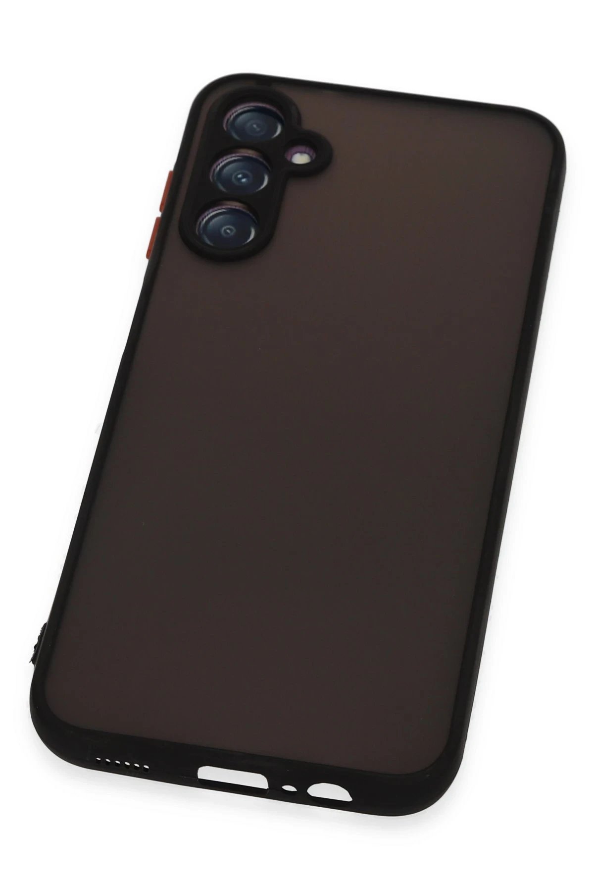 Newface Samsung Galaxy A14 4G Kılıf Montreal Silikon Kapak - Siyah