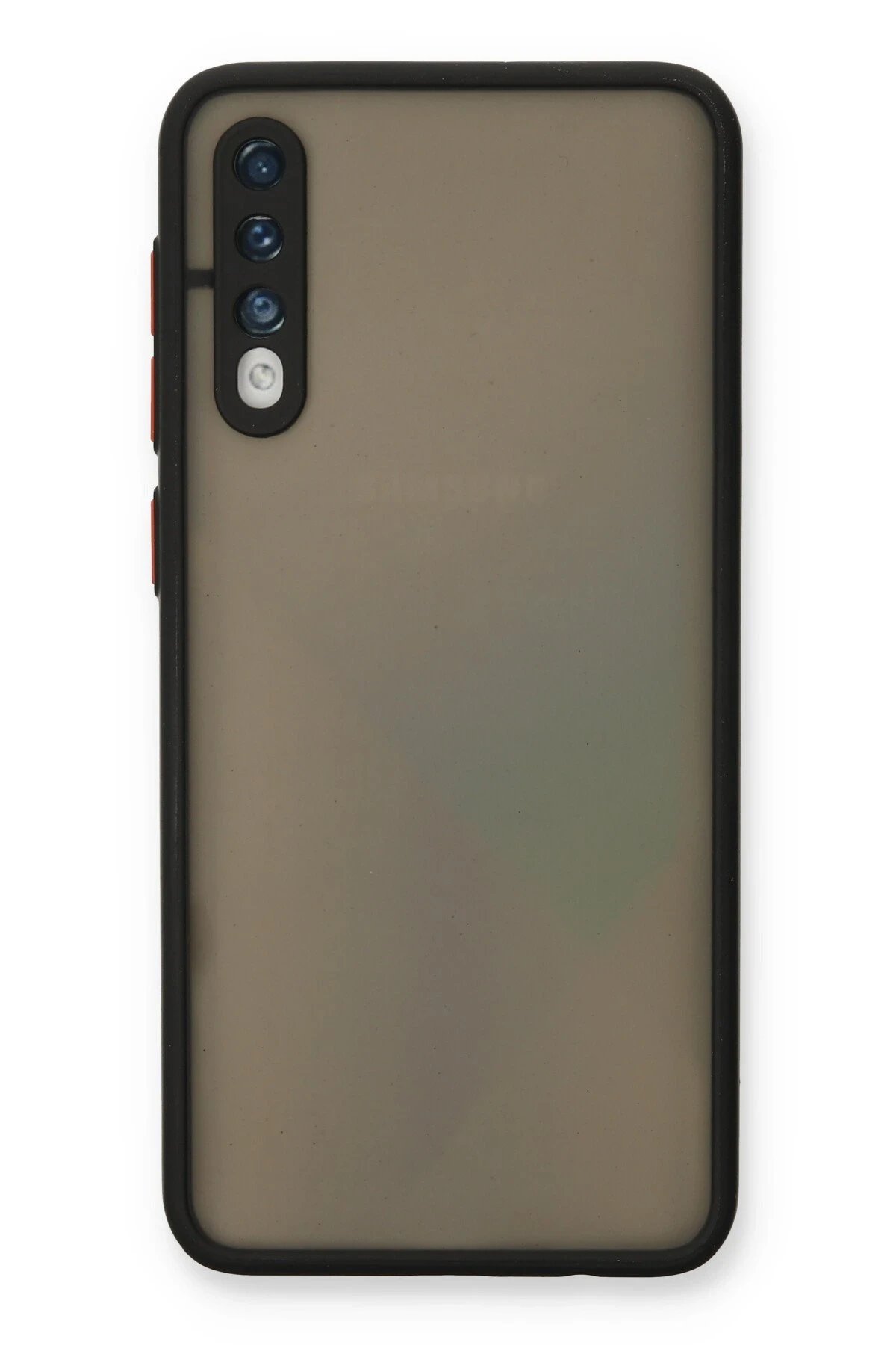 Newface Samsung Galaxy A30S Kılıf Montreal Silikon Kapak - Siyah