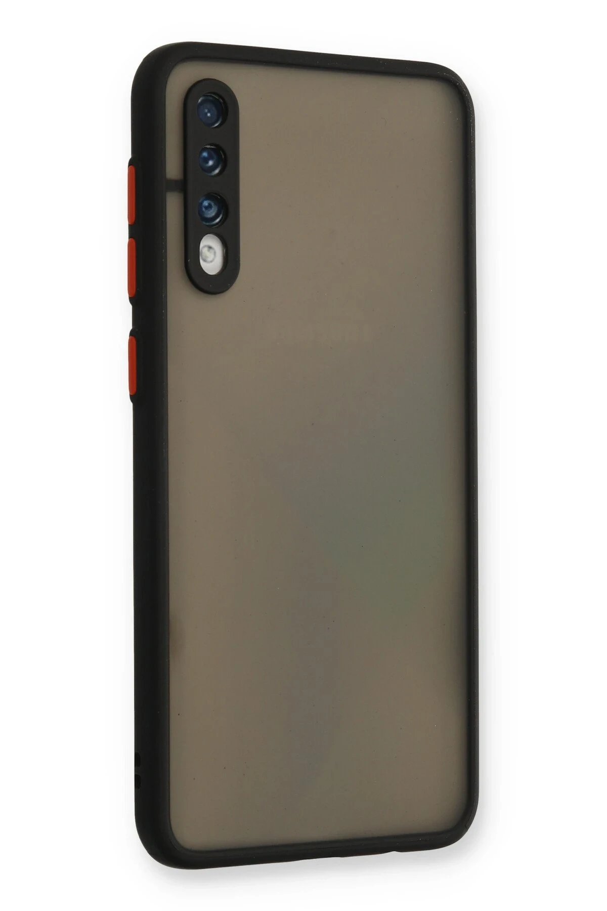 Newface Samsung Galaxy A30S Kılıf Montreal Silikon Kapak - Siyah