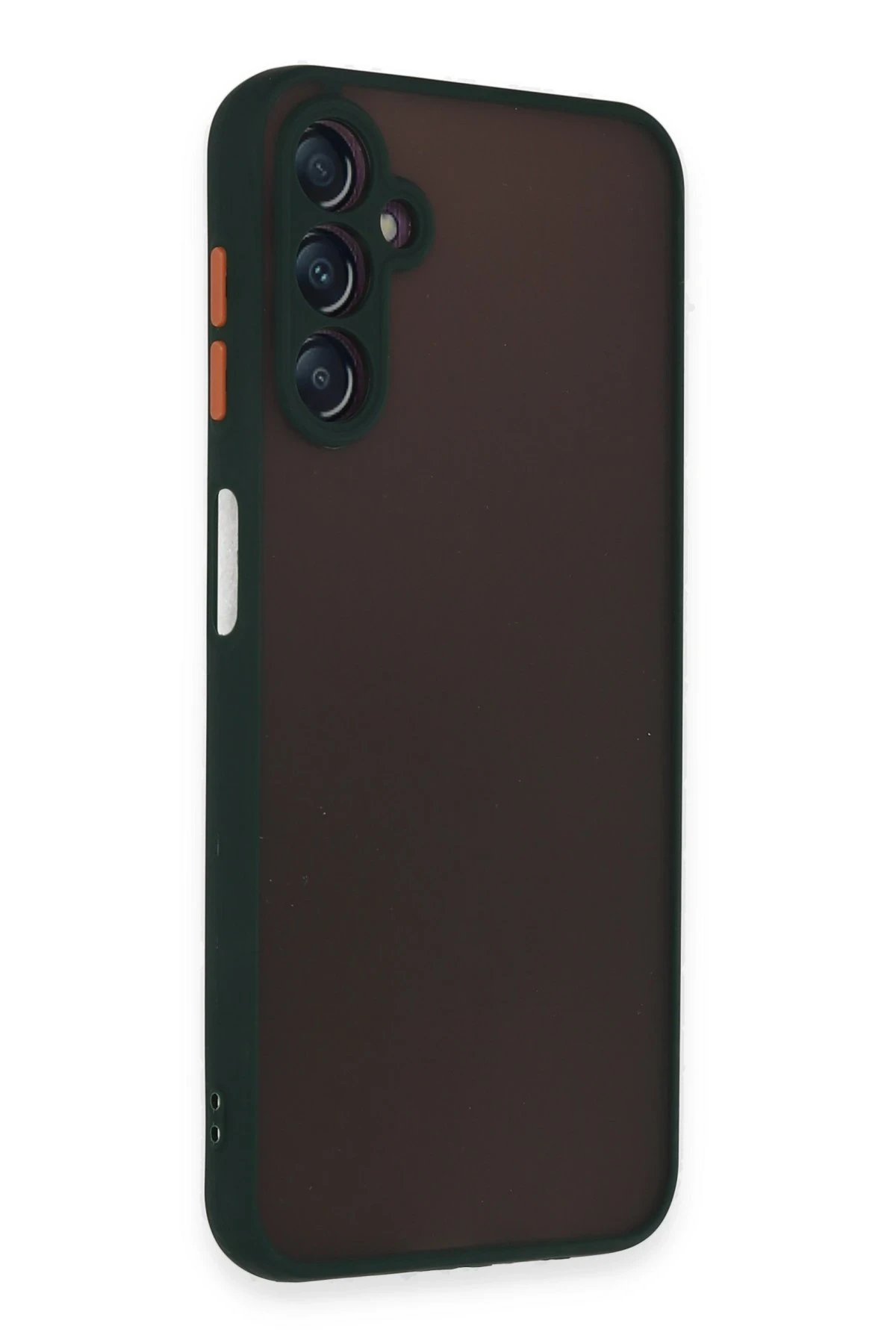 Newface Samsung Galaxy A14 4G Kılıf Montreal Silikon Kapak - Yeşil