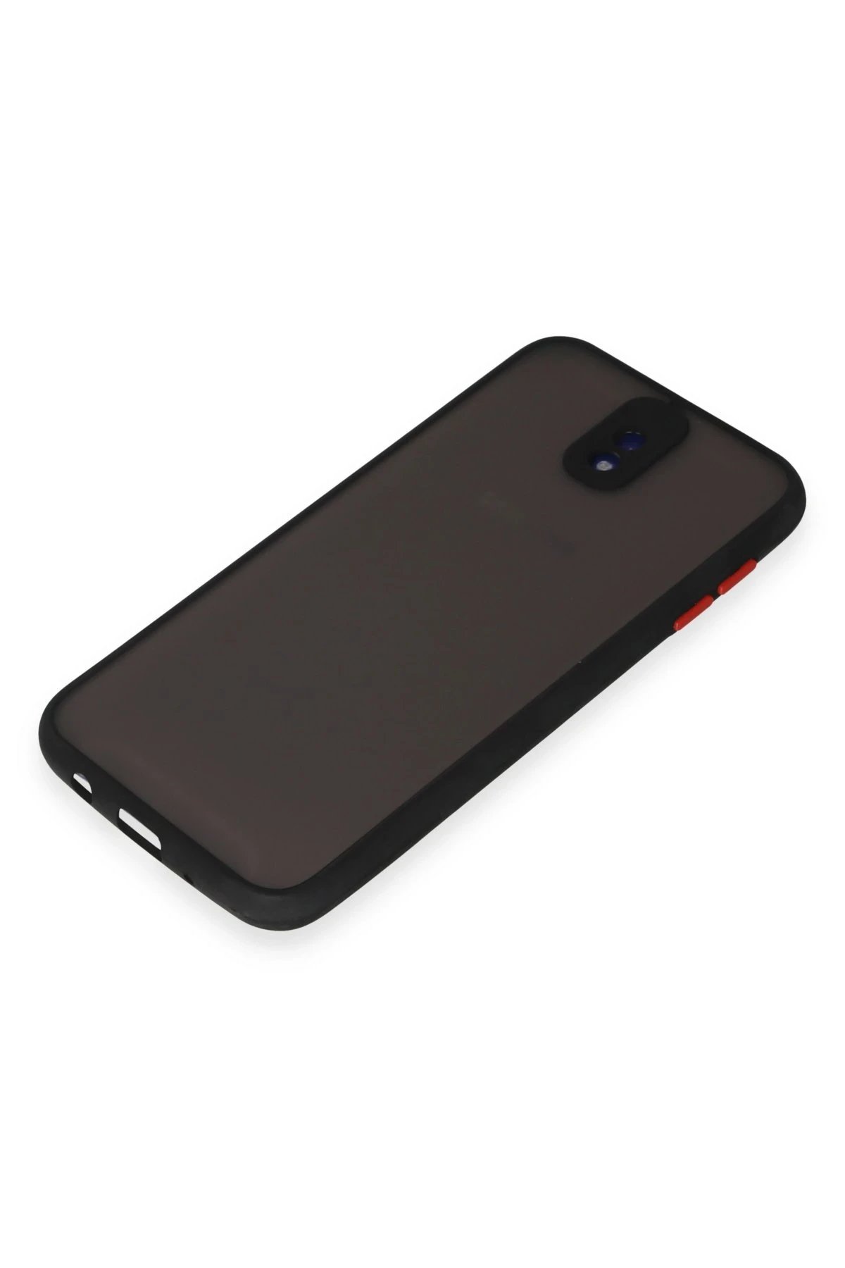 Newface Samsung Galaxy J7 Pro / J730 Kılıf Montreal Silikon Kapak - Siyah