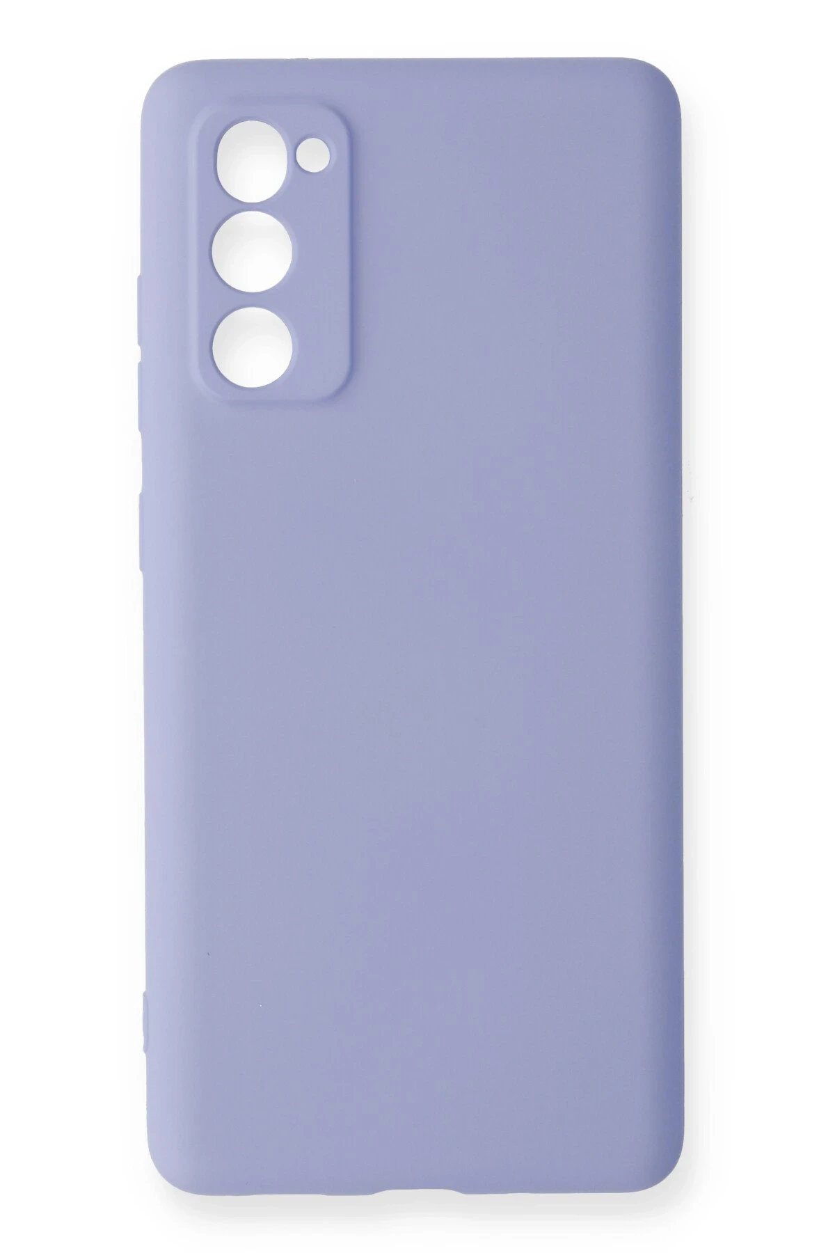 Newface Samsung Galaxy S20 FE Kılıf Nano içi Kadife Silikon - Lila