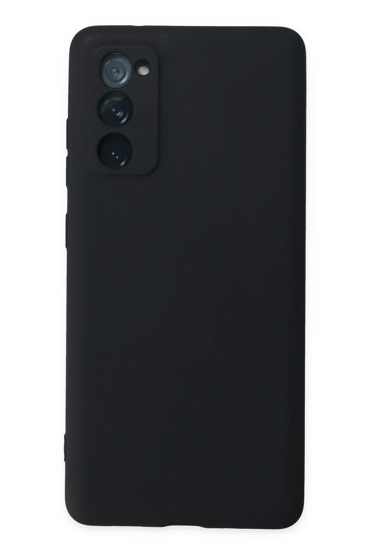 Newface Samsung Galaxy S20 FE Kılıf Nano içi Kadife Silikon - Lacivert