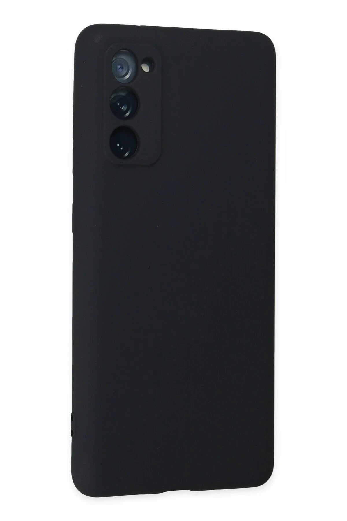 Newface Samsung Galaxy S20 FE Kılıf Nano içi Kadife Silikon - Lacivert