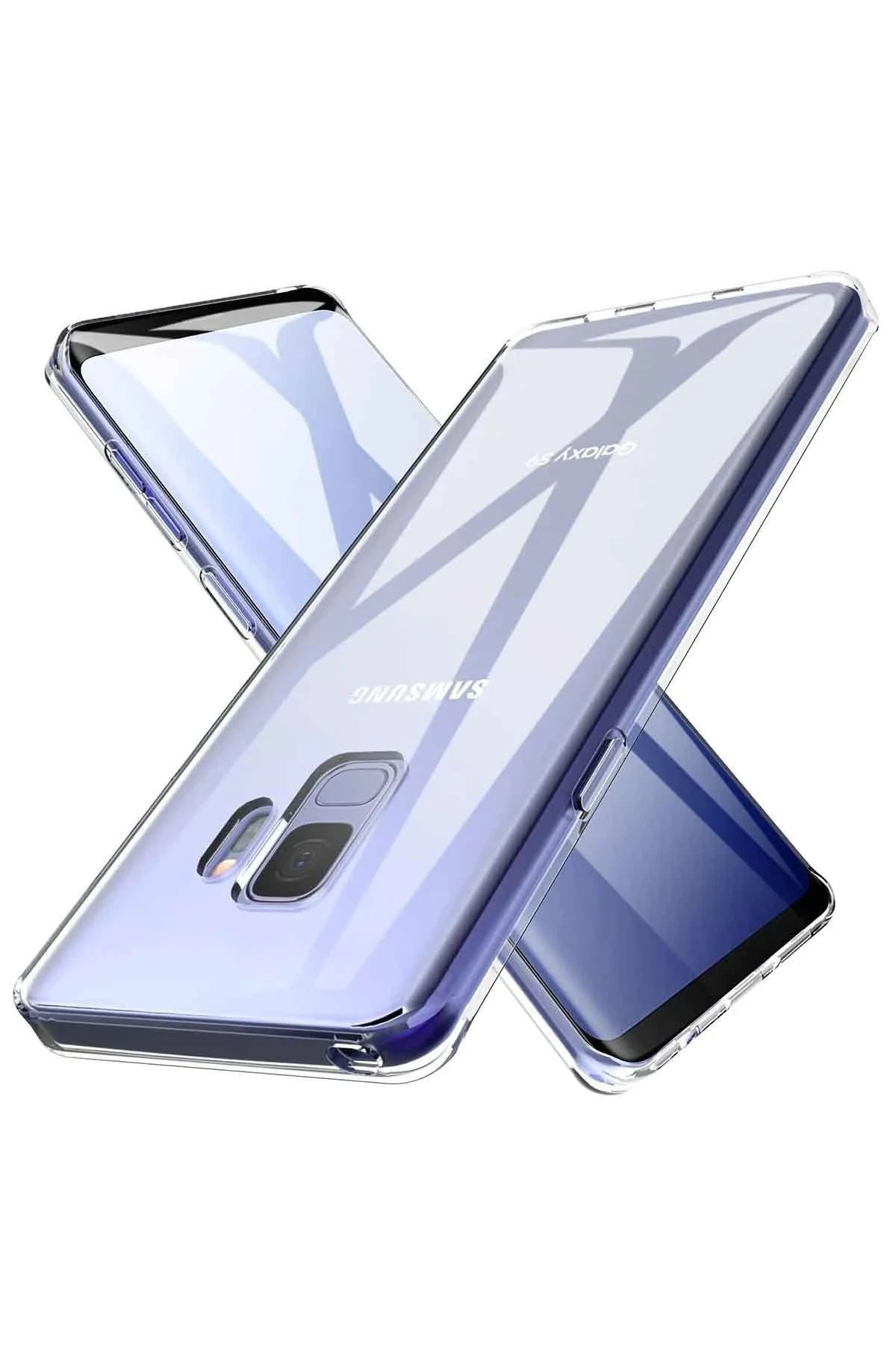 Newface Samsung Galaxy S9 Kılıf Lüx Şeffaf Silikon