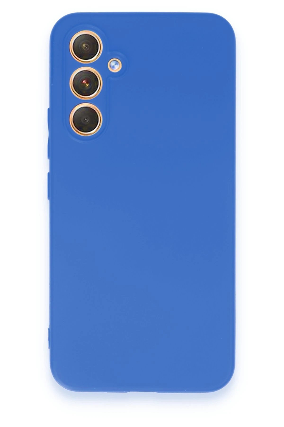 Newface Samsung Galaxy A54 5G Kılıf First Silikon - Mavi