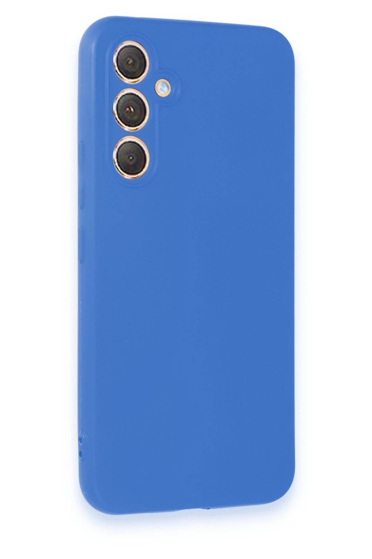 Newface Samsung Galaxy A54 5G Kılıf First Silikon - Mavi