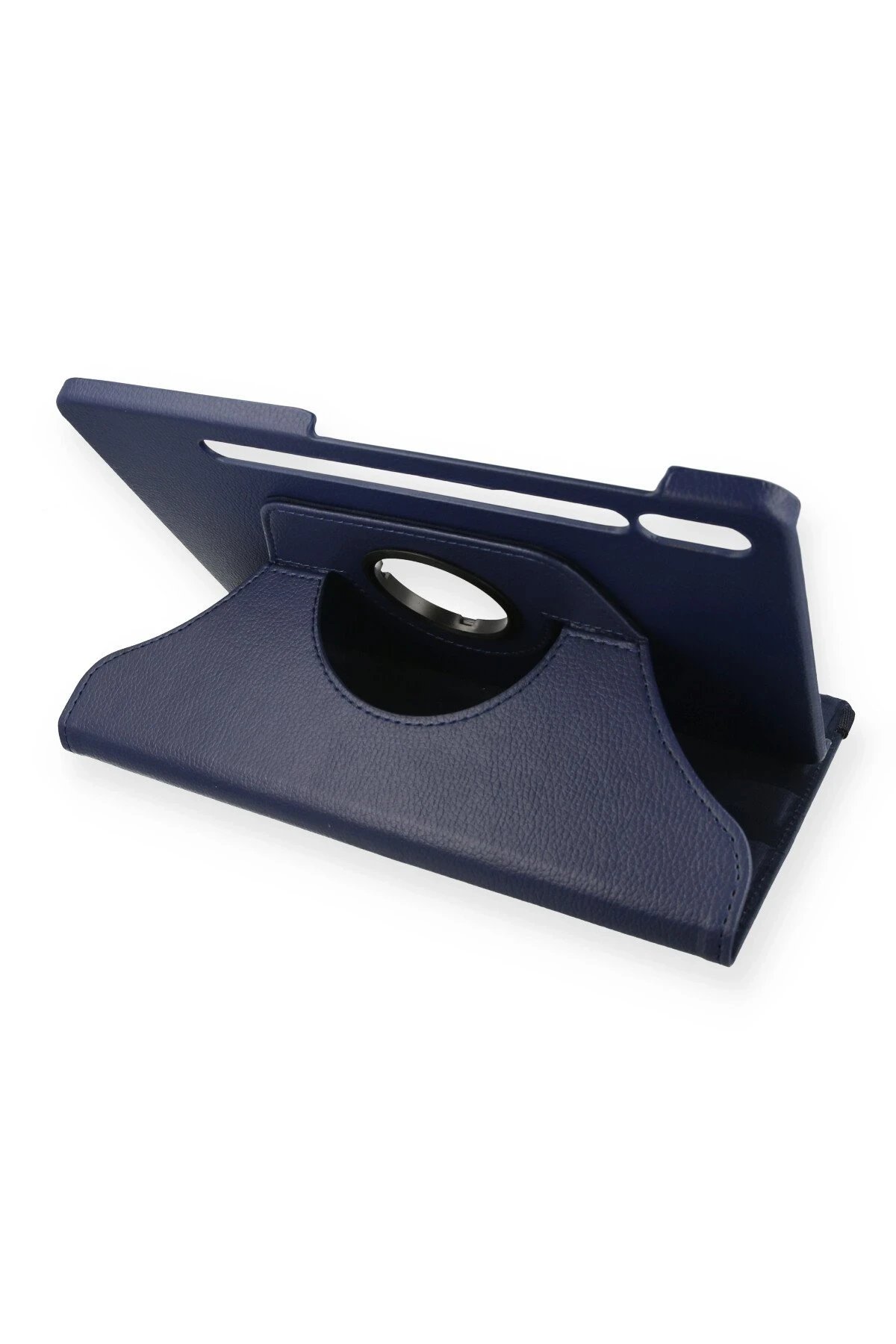 Newface Samsung Galaxy T860 Tab S6 10.5 Kılıf 360 Tablet Deri Kılıf - Lacivert