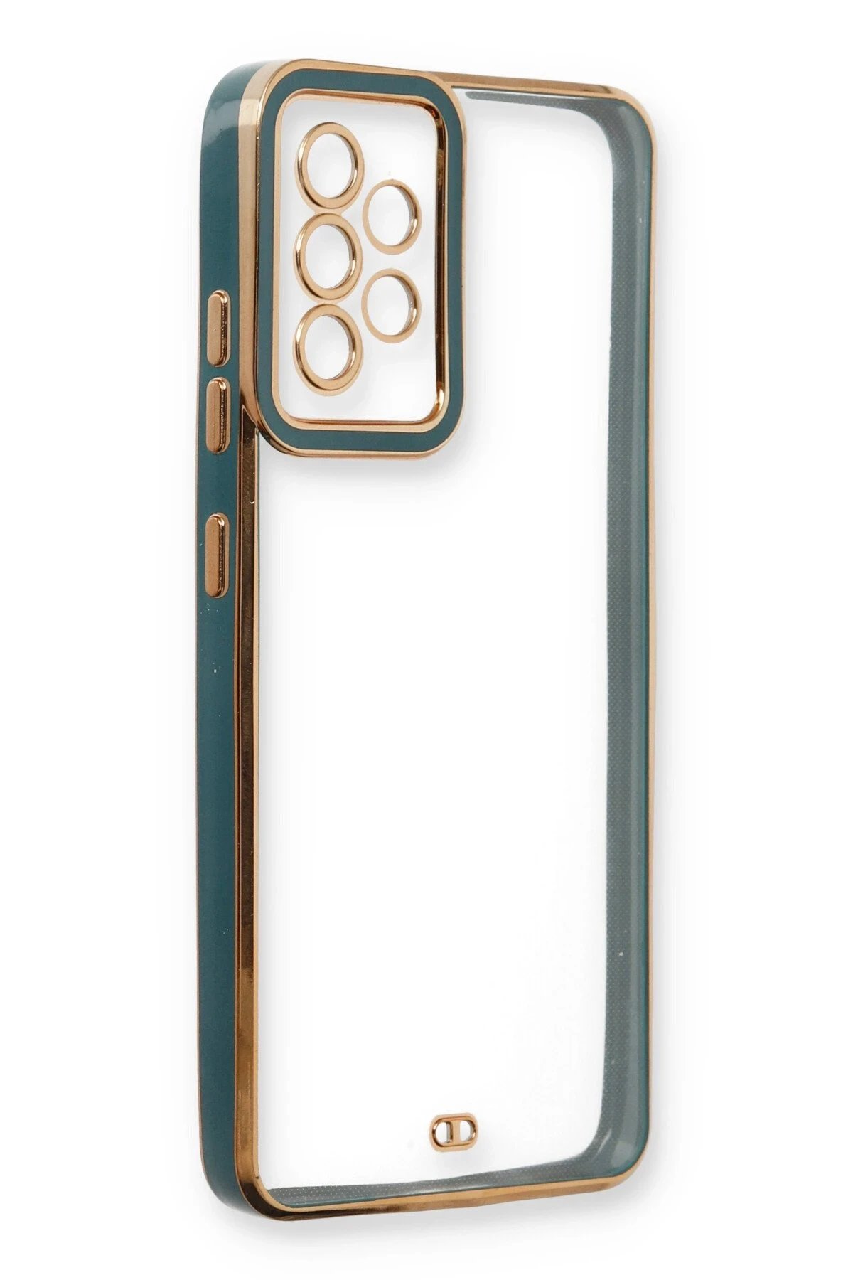 Newface Samsung Galaxy A33 5G Kılıf Liva Lens Silikon - Yeşil