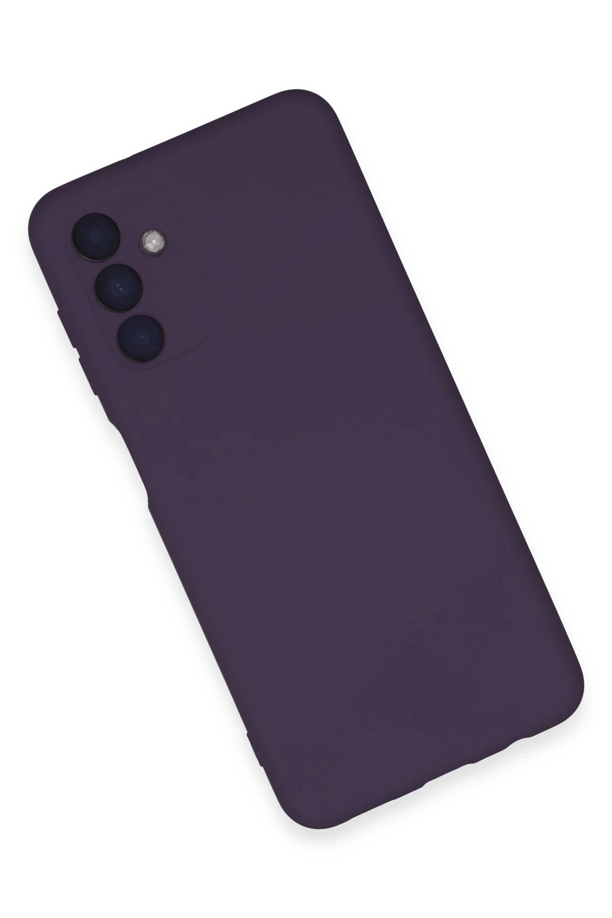 Newface Samsung Galaxy A24 4G Kılıf Nano içi Kadife Silikon - Mor