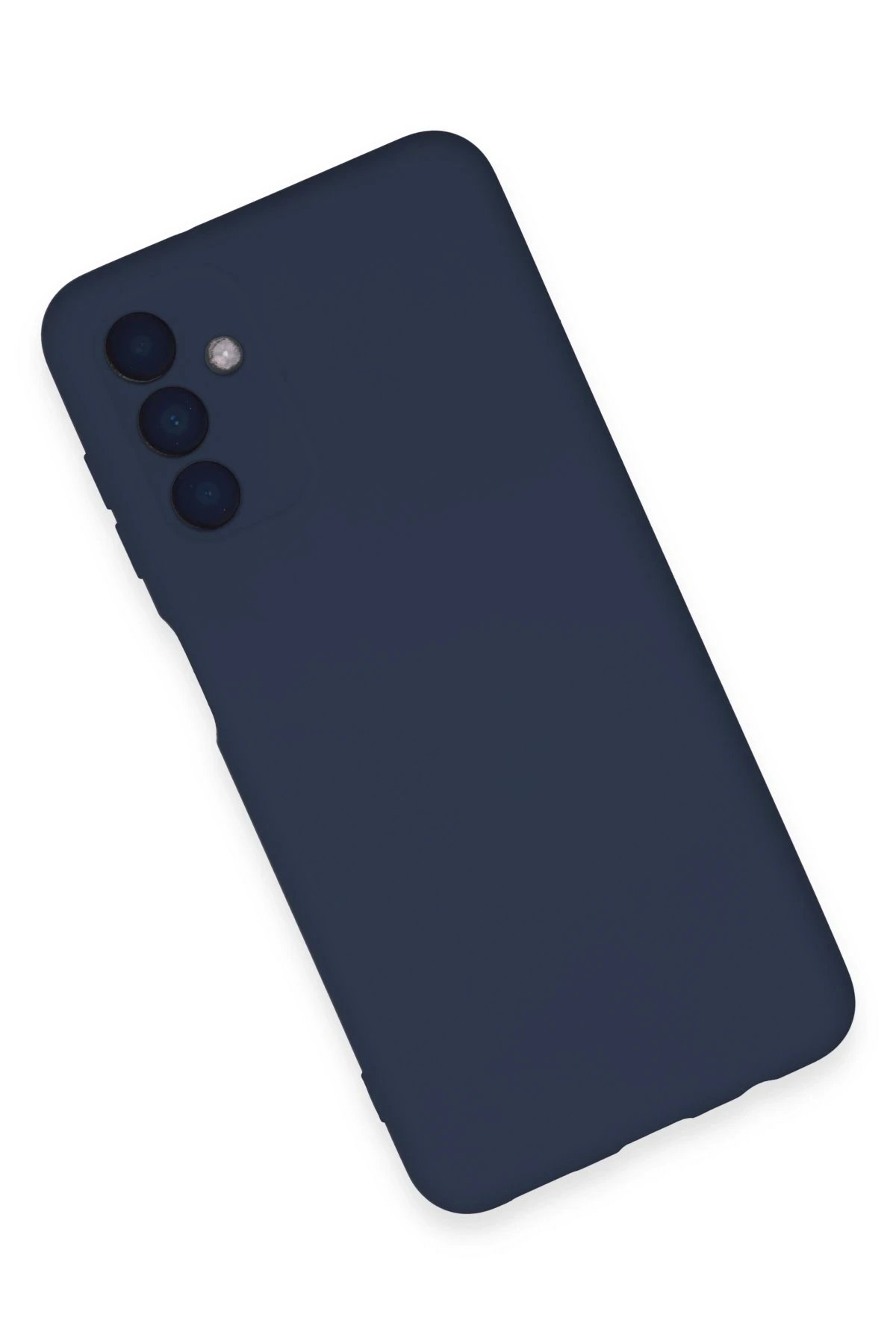 Newface Samsung Galaxy A24 4G Kılıf Nano içi Kadife Silikon - Lacivert